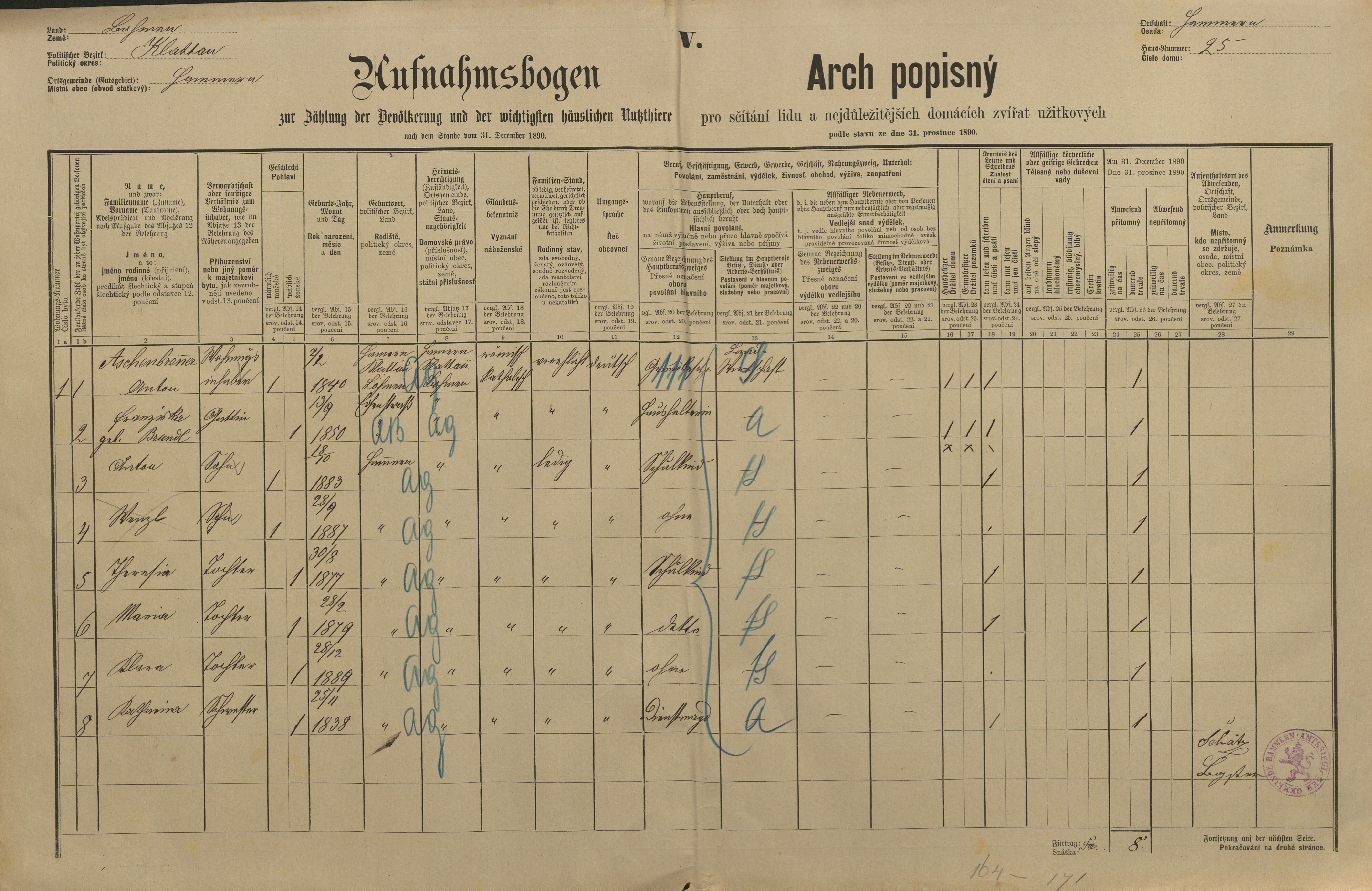 1. soap-kt_01159_census-1890-hamry-cp025_0010