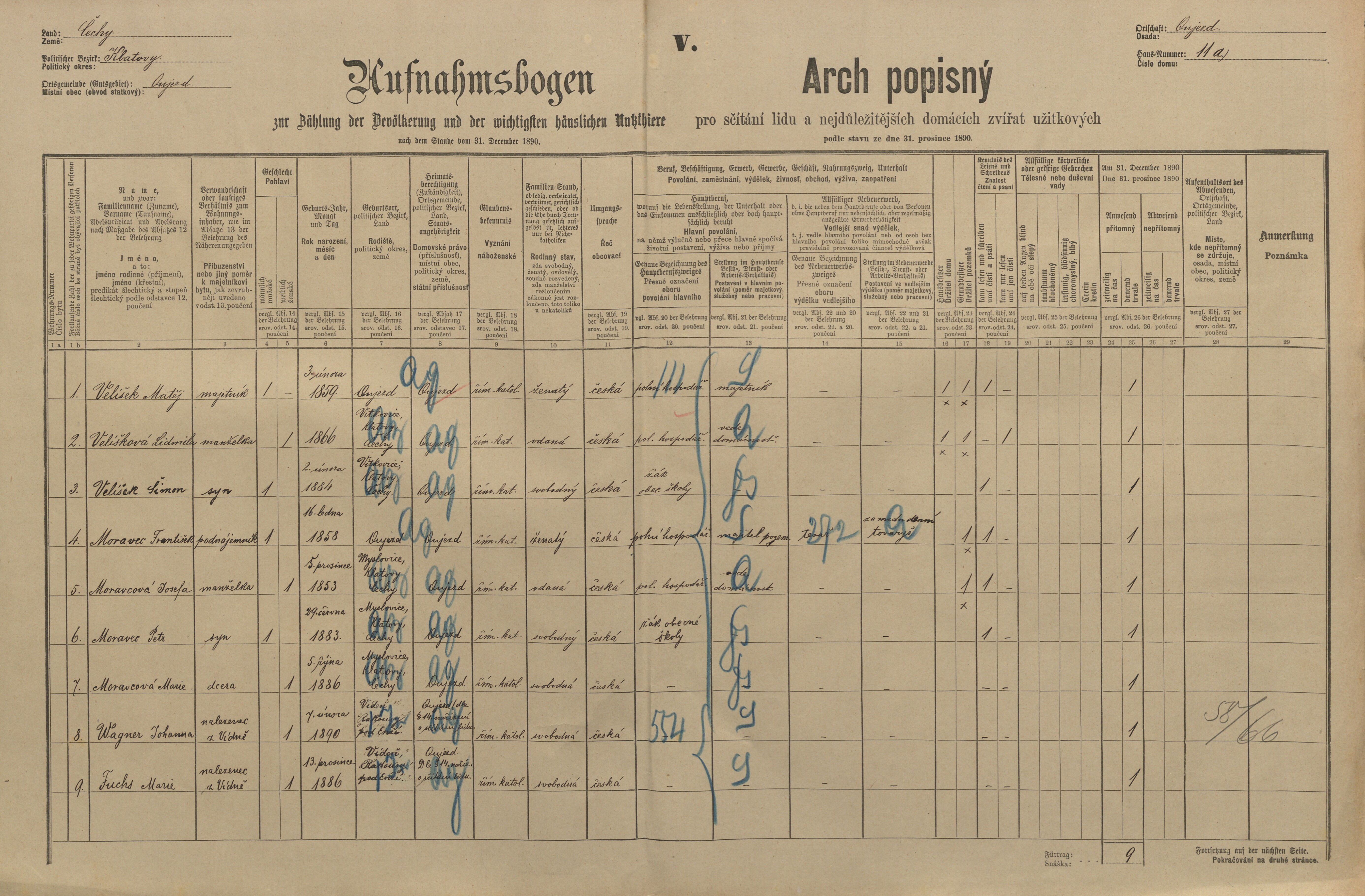 1. soap-kt_01159_census-1890-ujezd-u-planice-cp011a_0010