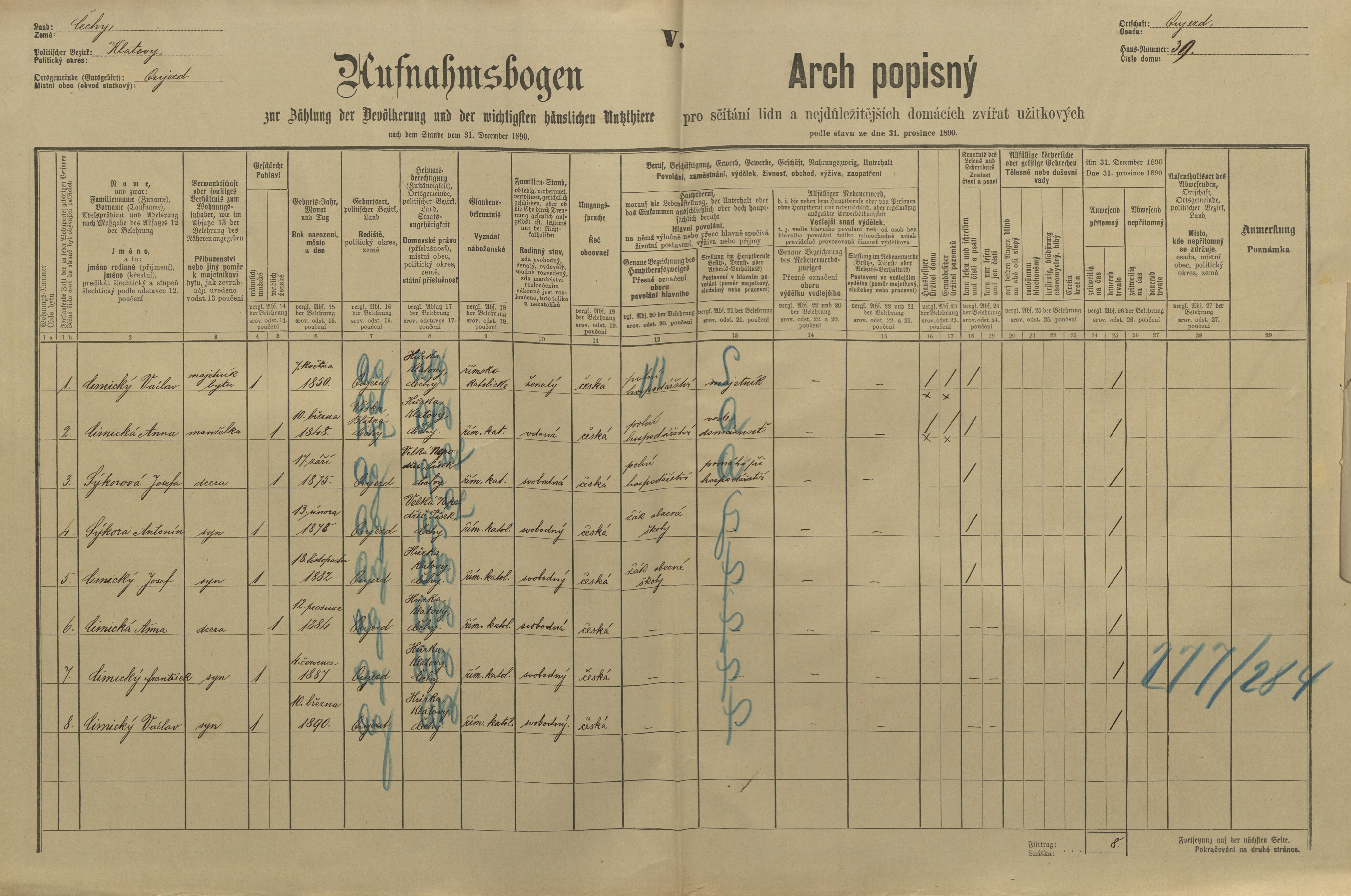 1. soap-kt_01159_census-1890-ujezd-u-planice-cp039_0010