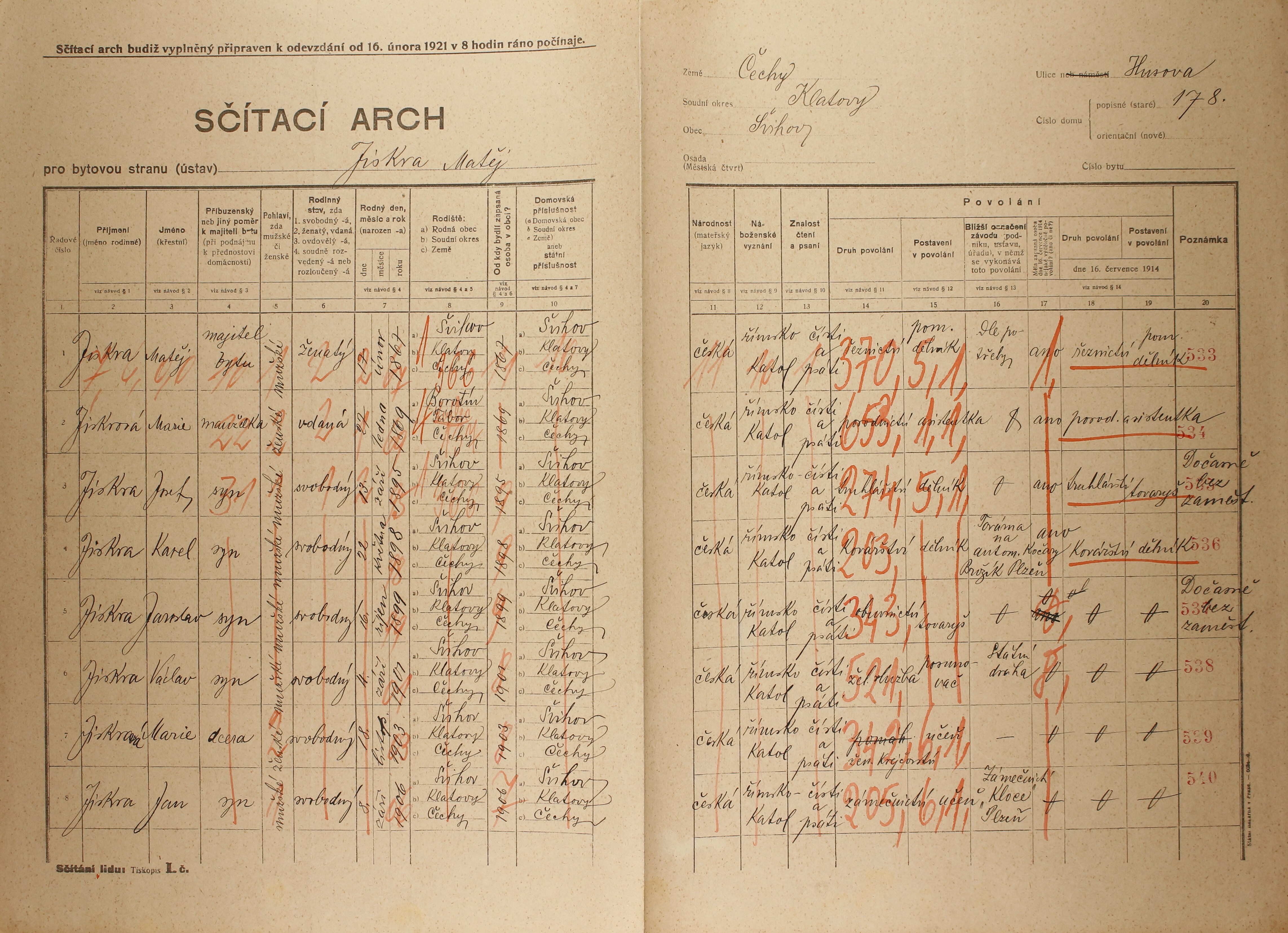 2. soap-kt_01159_census-1921-svihov-cp178_0020