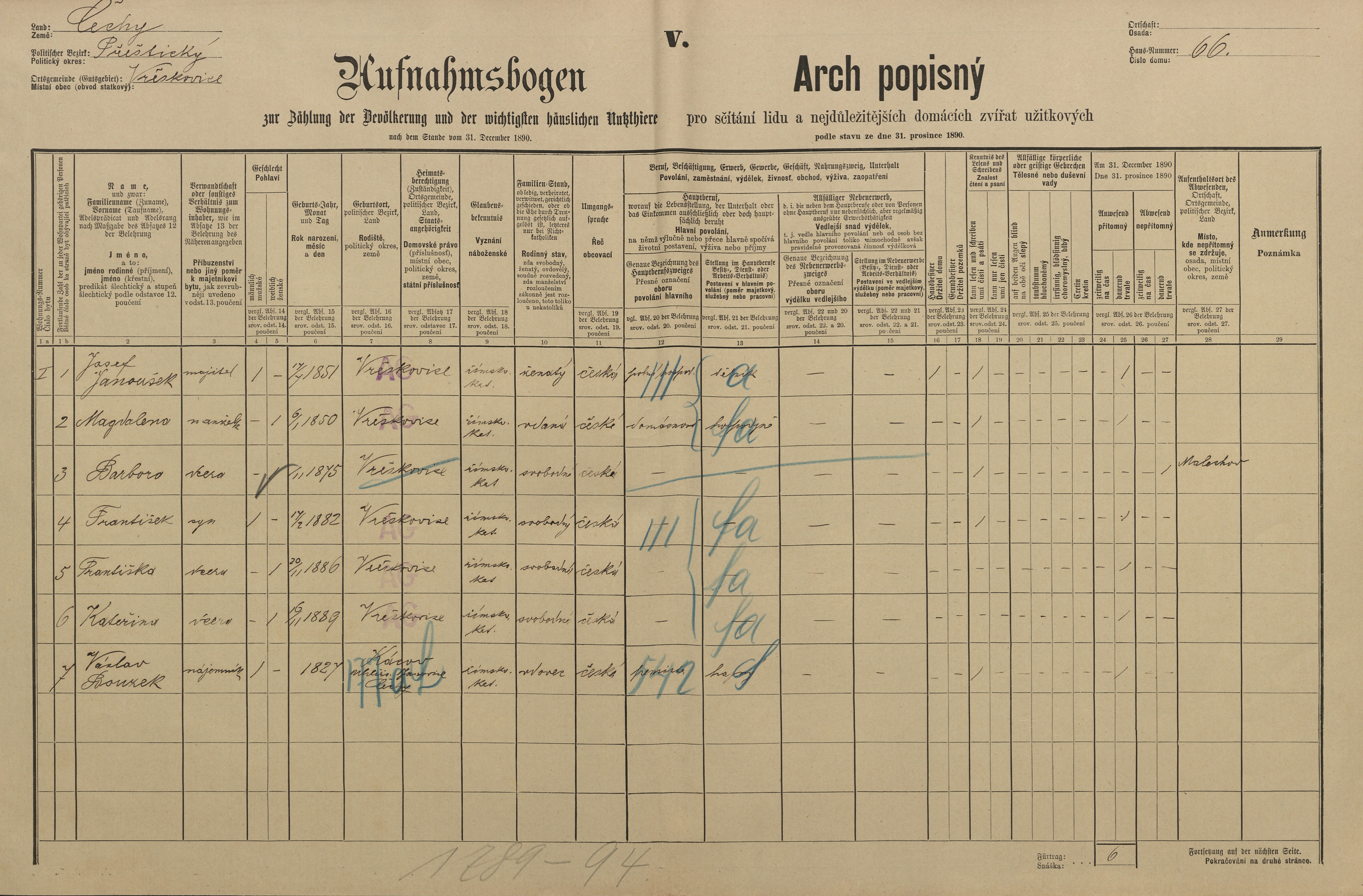 1. soap-pj_00302_census-1890-vreskovice-cp066_0010