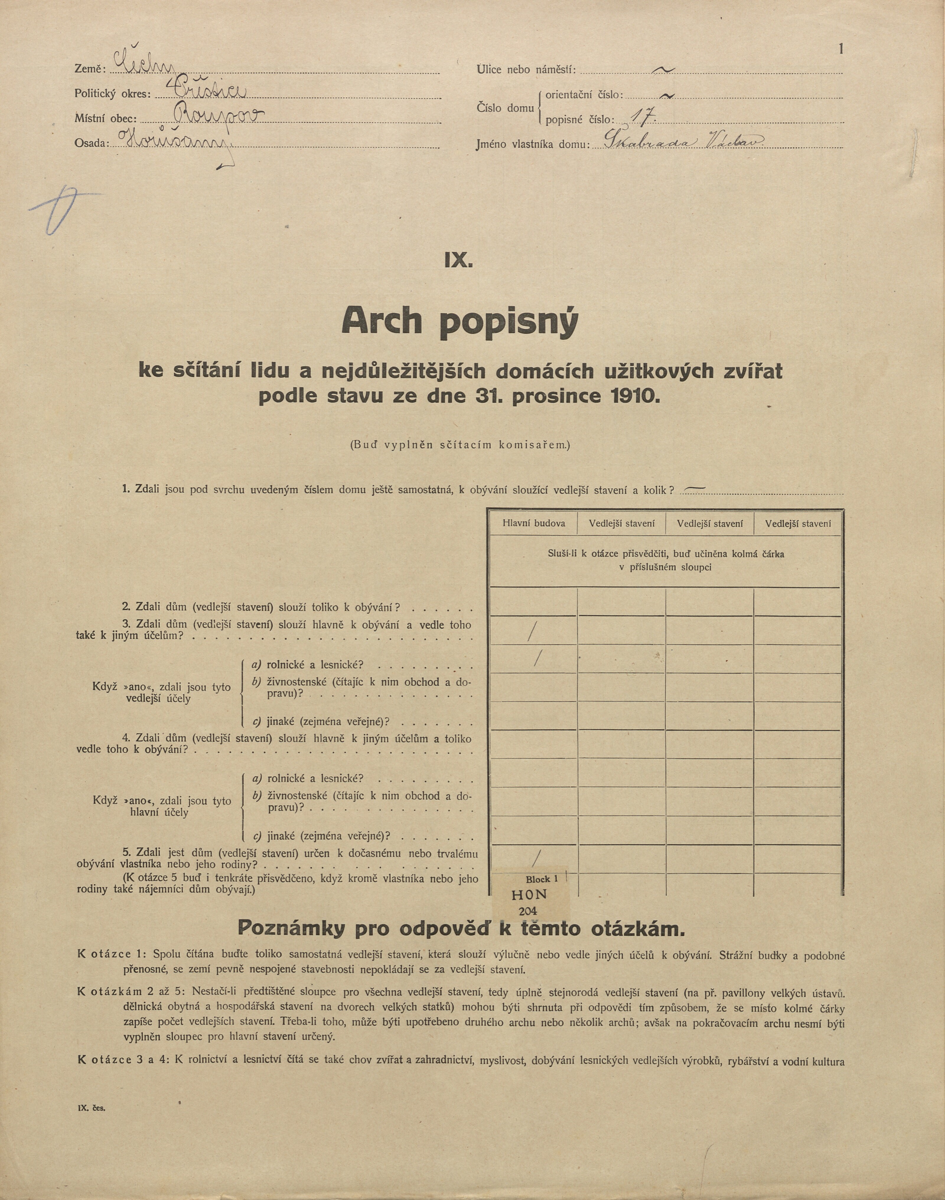 1. soap-pj_00302_census-1910-roupov-horusany-cp017_0010