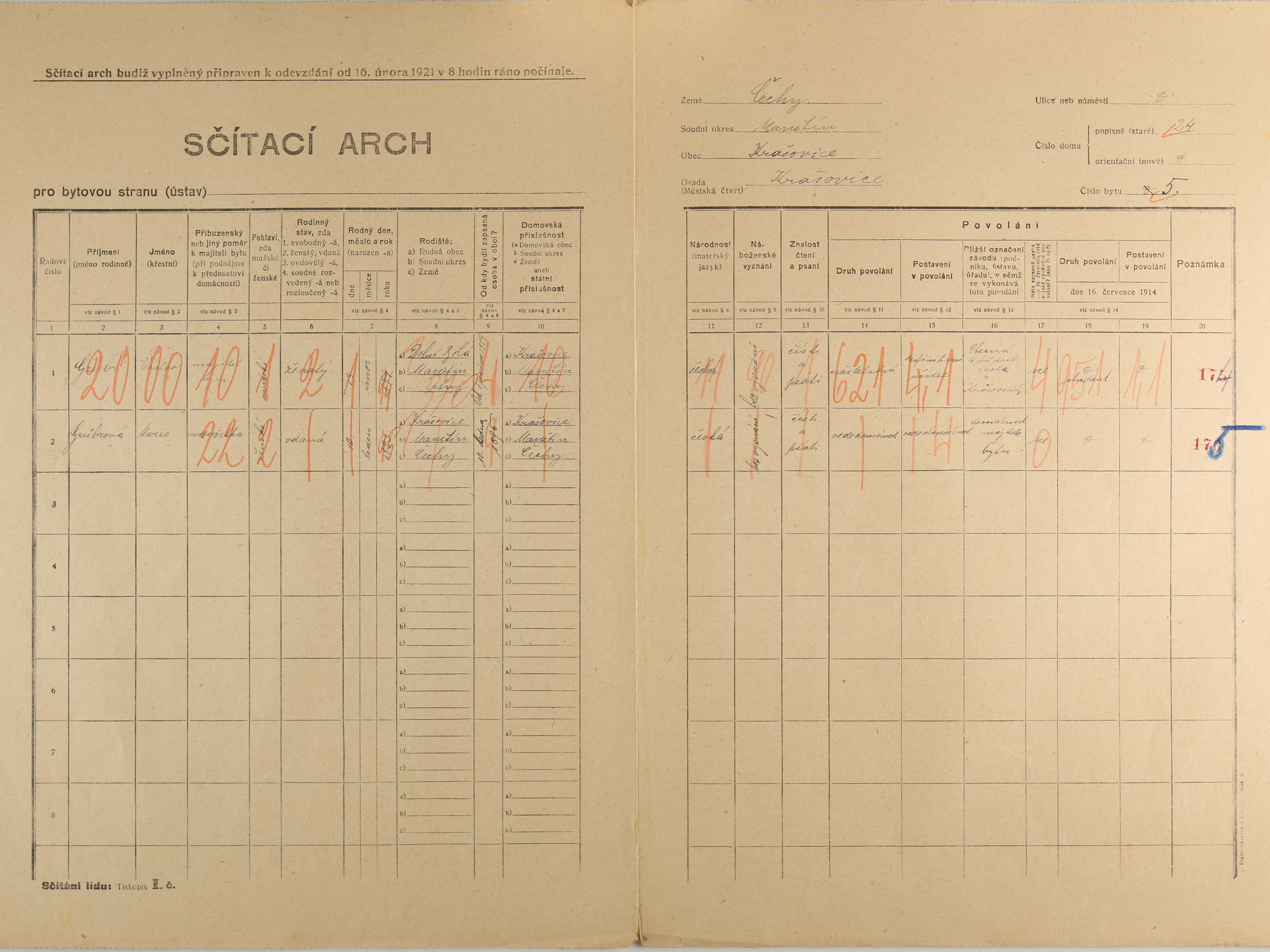 2. soap-ps_00423_census-1921-krasovice-cp024_0020