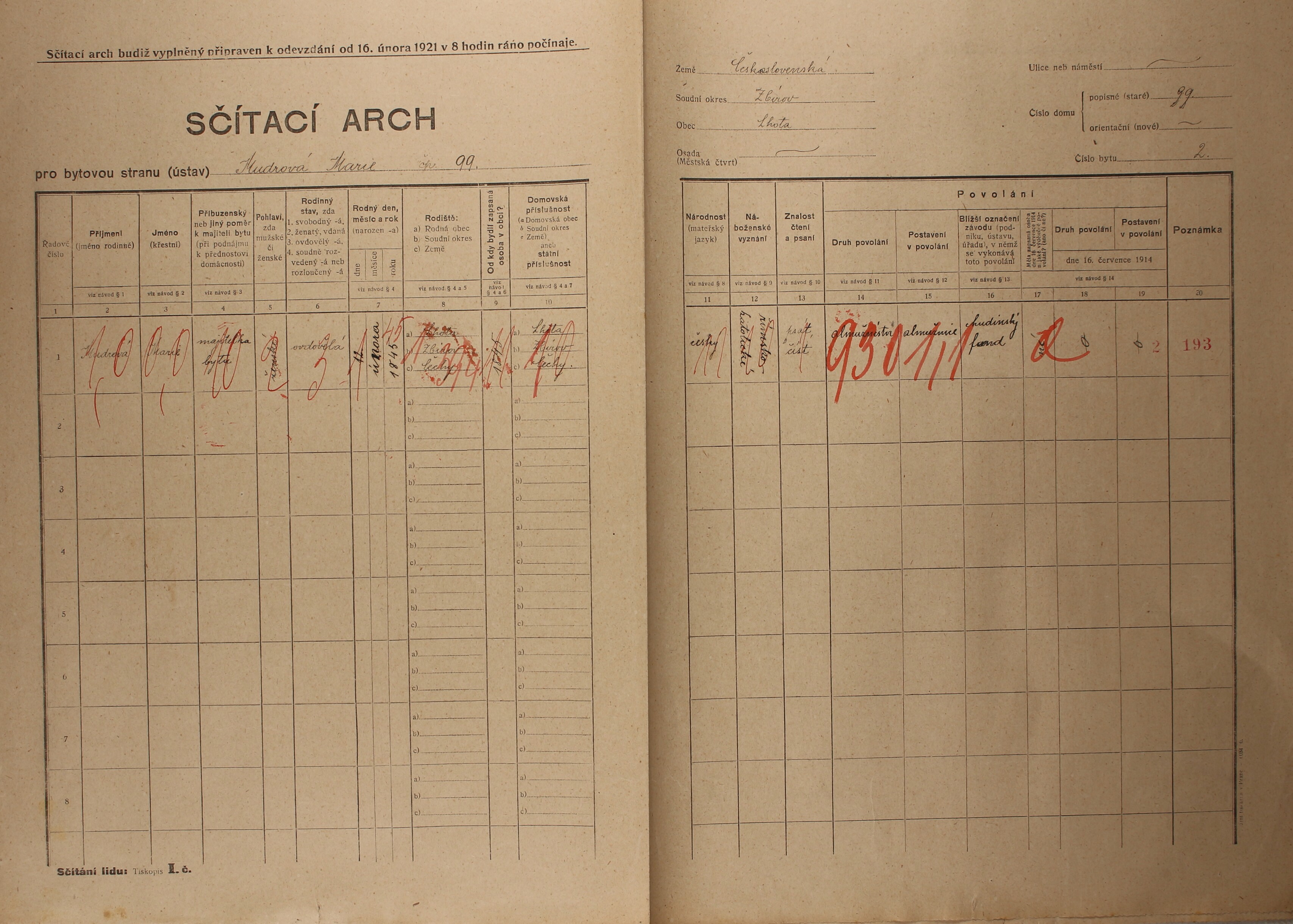 4. soap-ro_00002_census-1921-lhota-pod-racem-cp099_0040