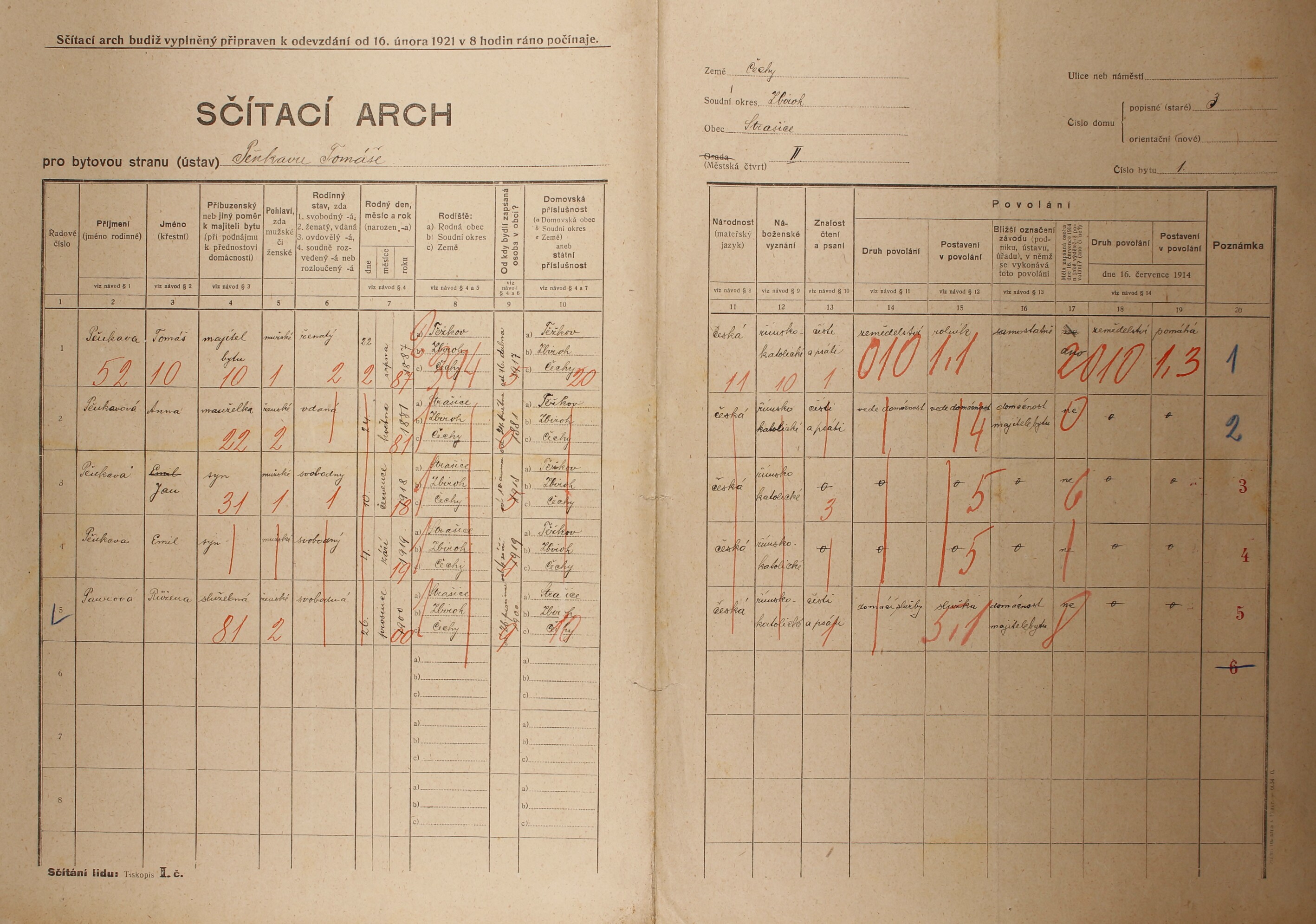 2. soap-ro_00002_census-1921-strasice-cp003_0020