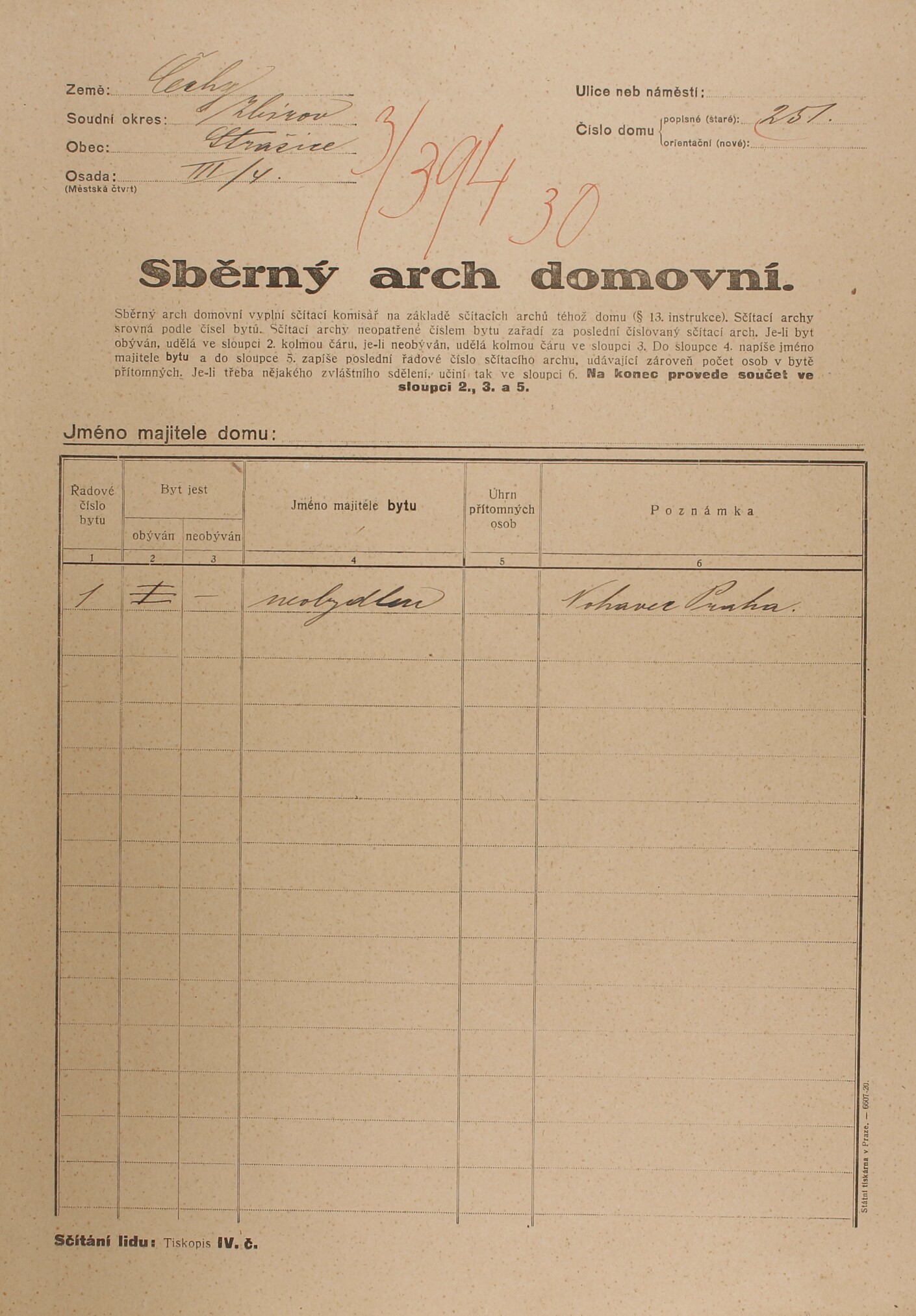 1. soap-ro_00002_census-1921-strasice-cp251_0010