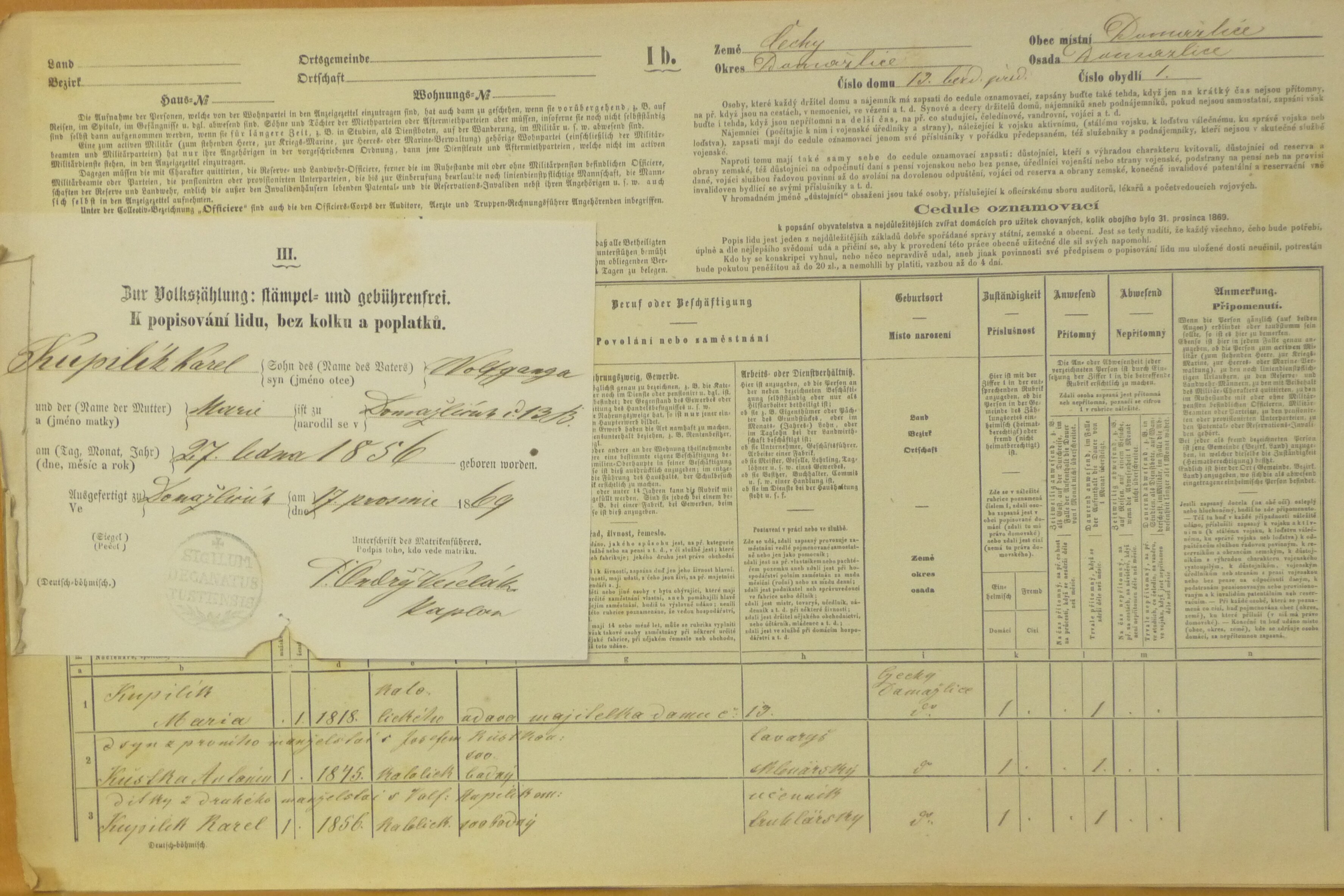 2. soap-do_00592_census-1869-domazlice-bezdekovske-predmesti-cp013_0020