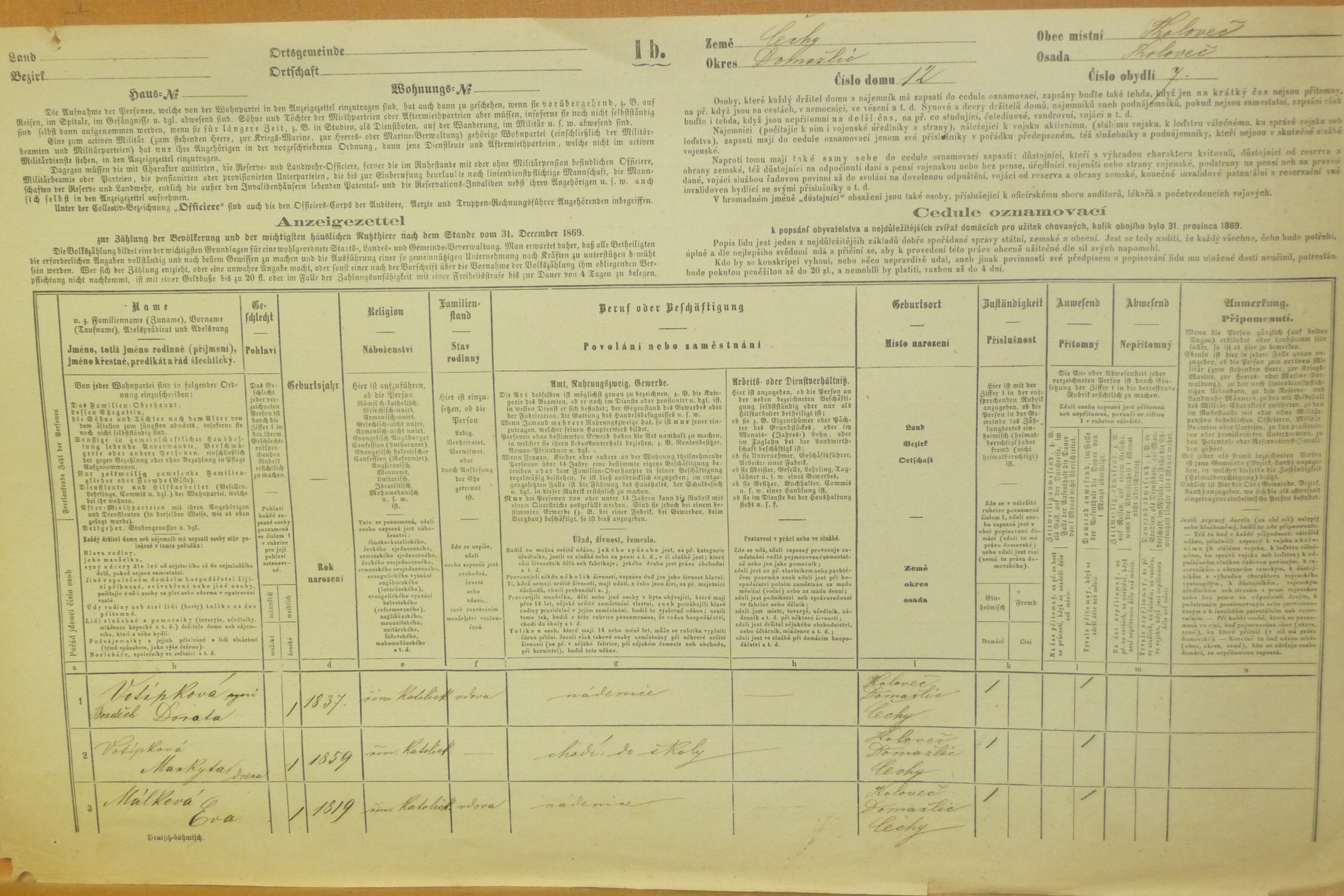 15. soap-do_00592_census-1869-kolovec-cp012_0150