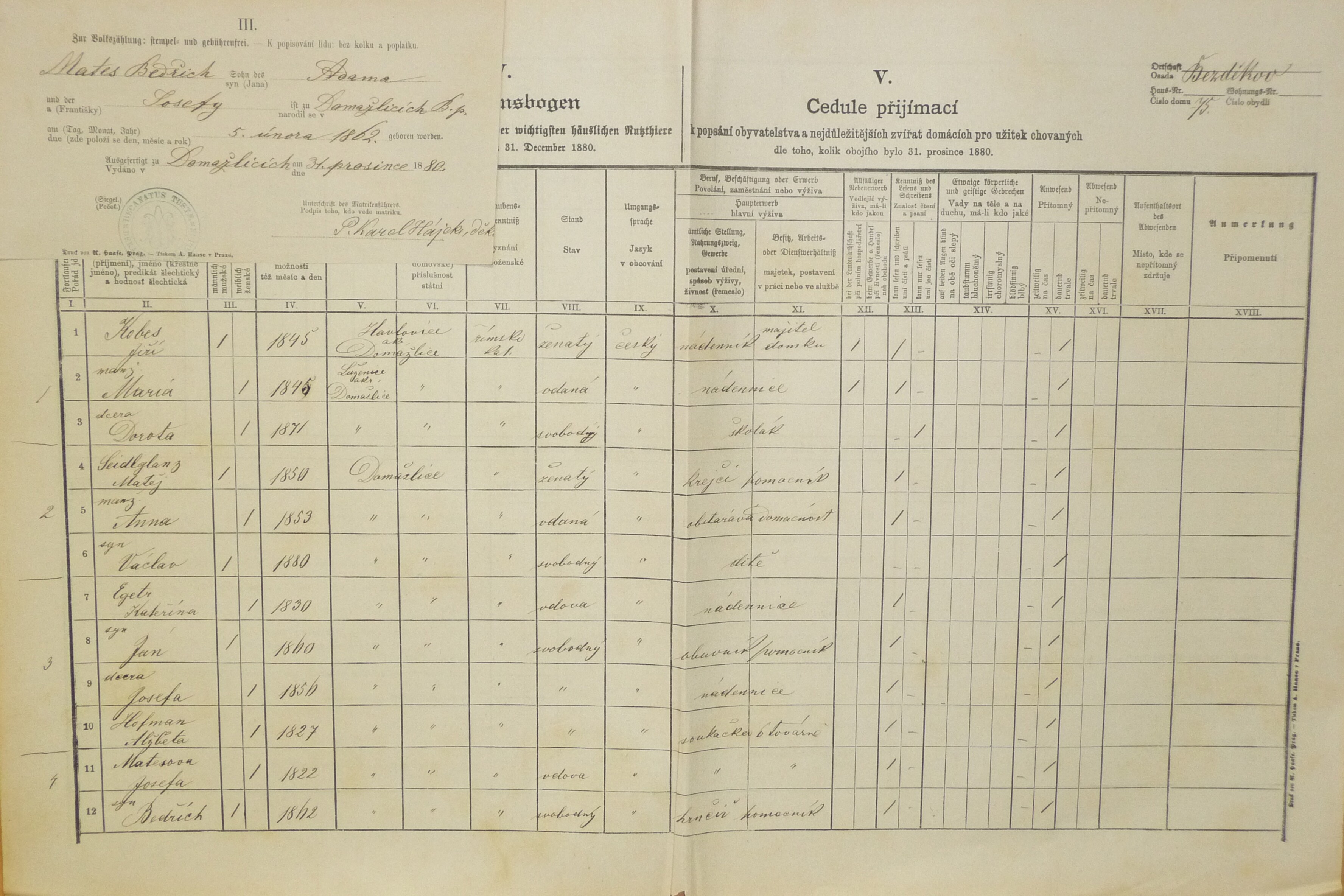 1. soap-do_00592_census-1880-domazlice-bezdekovske-predmesti-cp075_0010