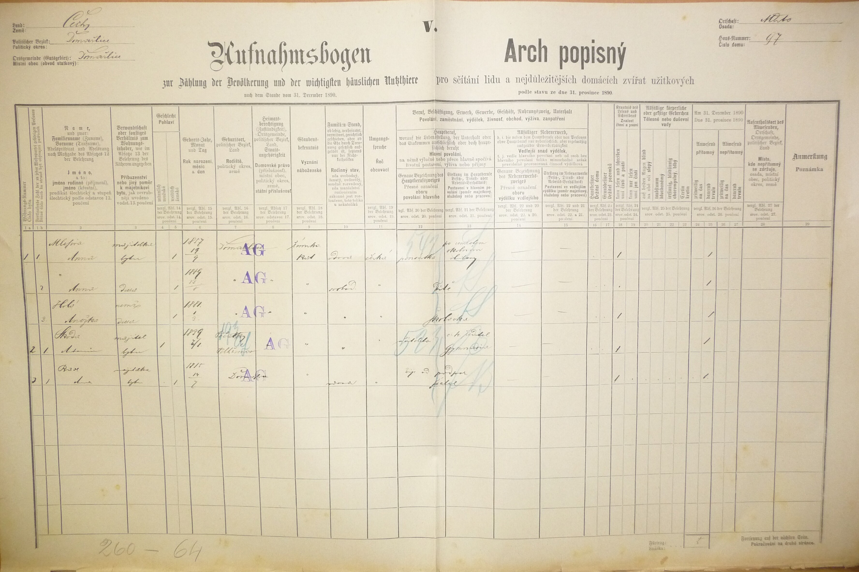 1. soap-do_00592_census-1890-domazlice-mesto-cp097_0010