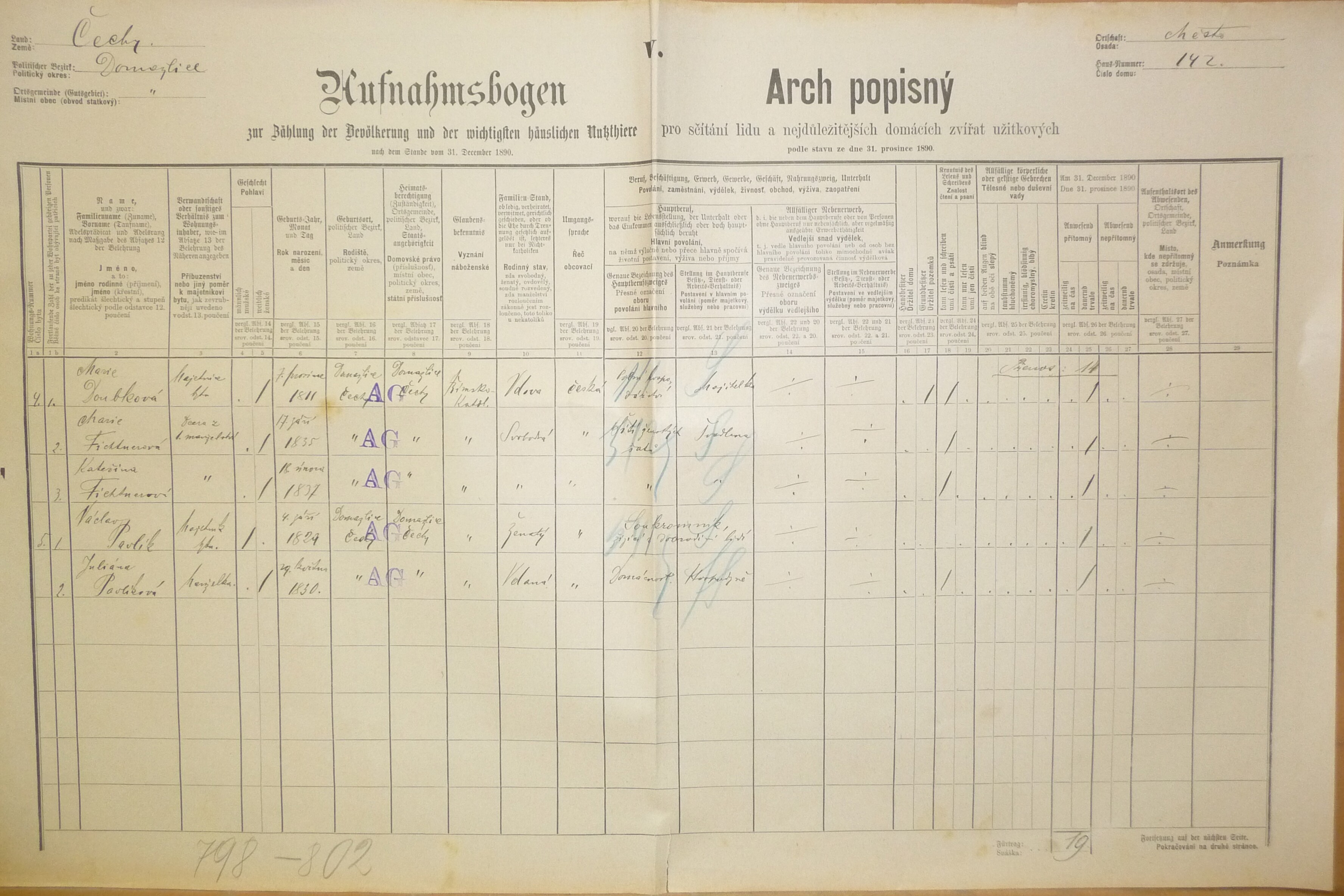 3. soap-do_00592_census-1890-domazlice-mesto-cp142_0030