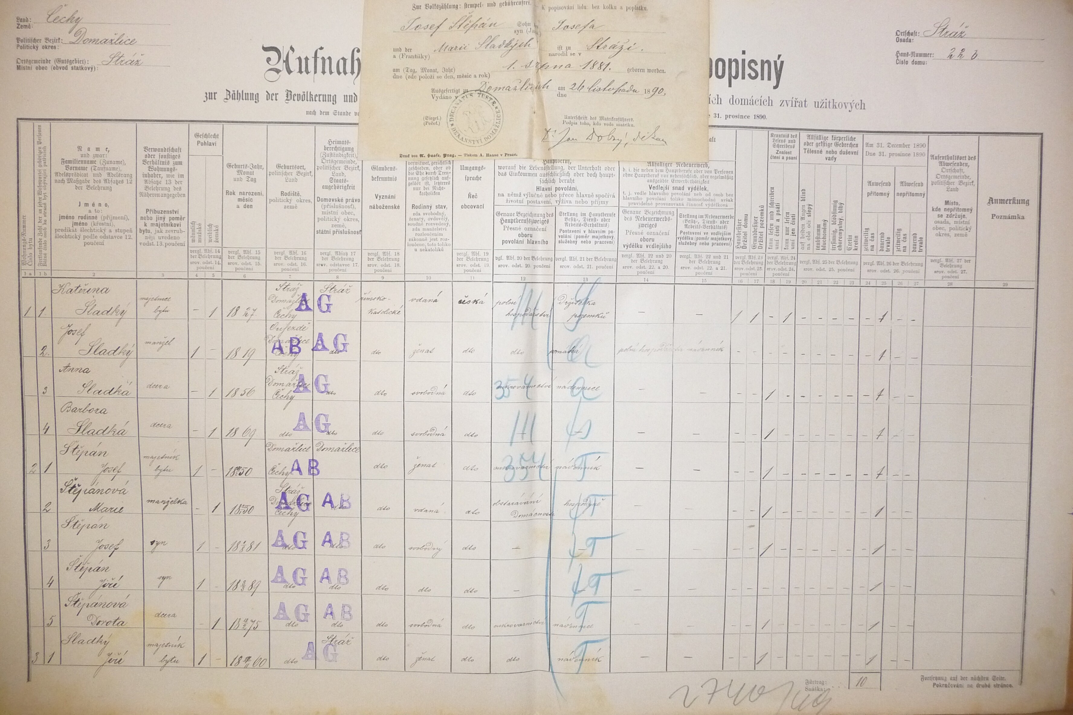 1. soap-do_00592_census-1890-straz-cp022_0010