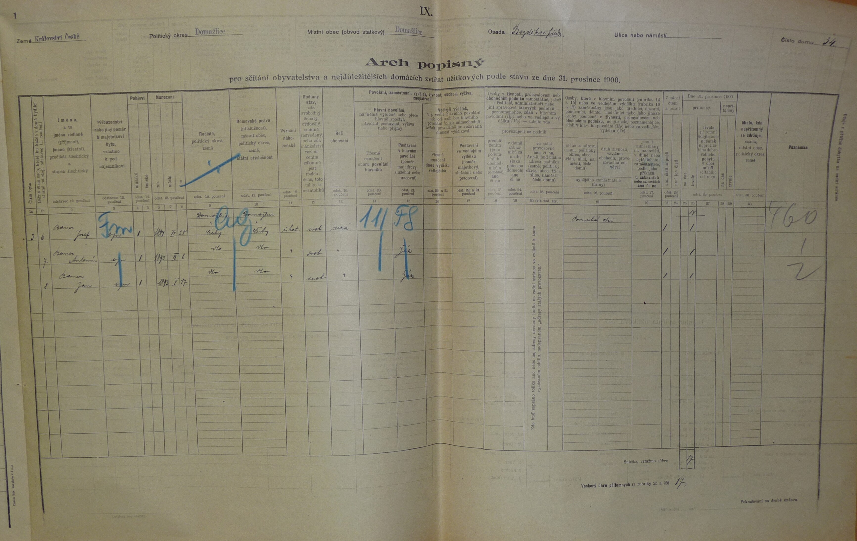 3. soap-do_00592_census-1900-domazlice-bezdekovske-predmesti-cp034_0030