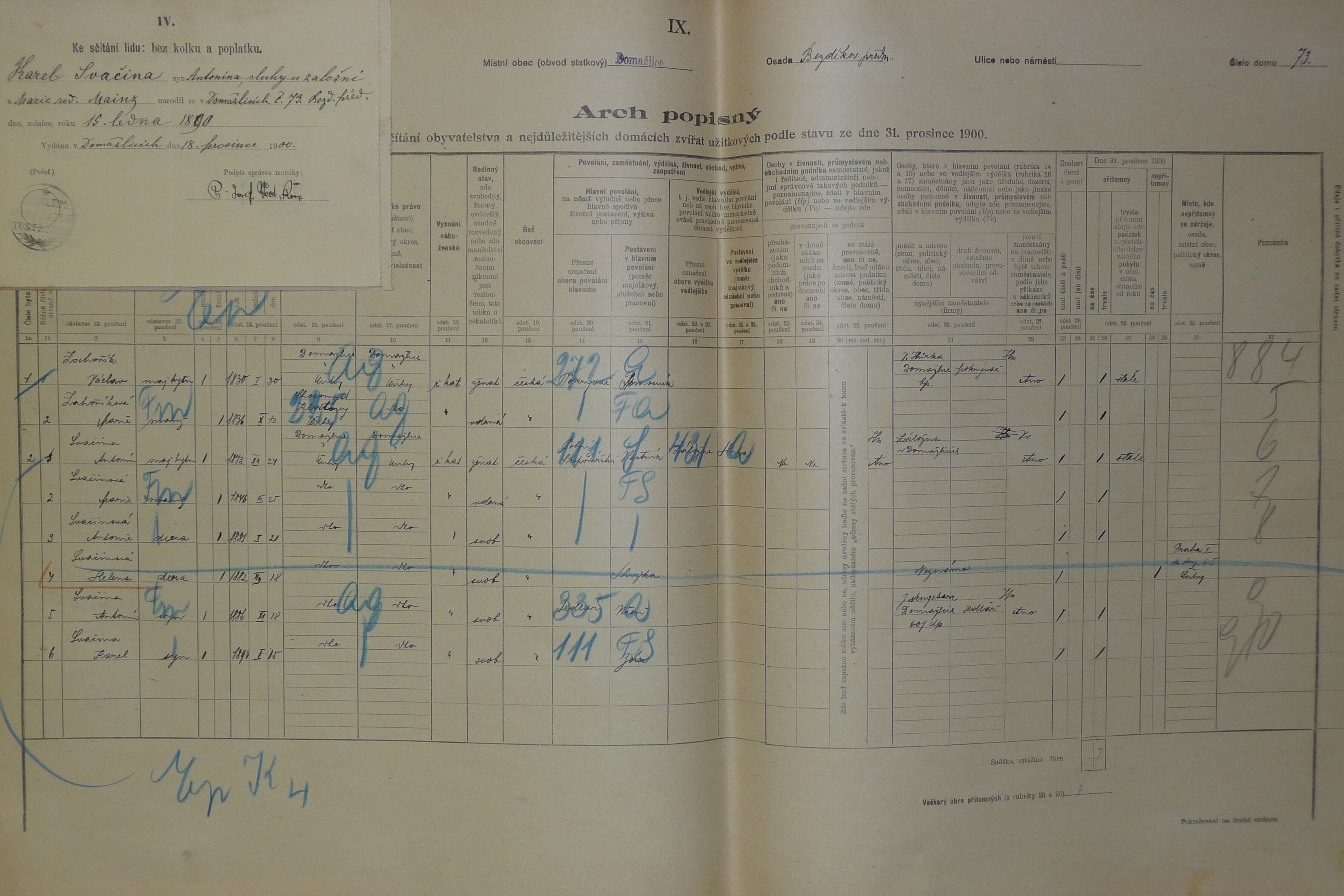 1. soap-do_00592_census-1900-domazlice-bezdekovske-predmesti-cp073_0010