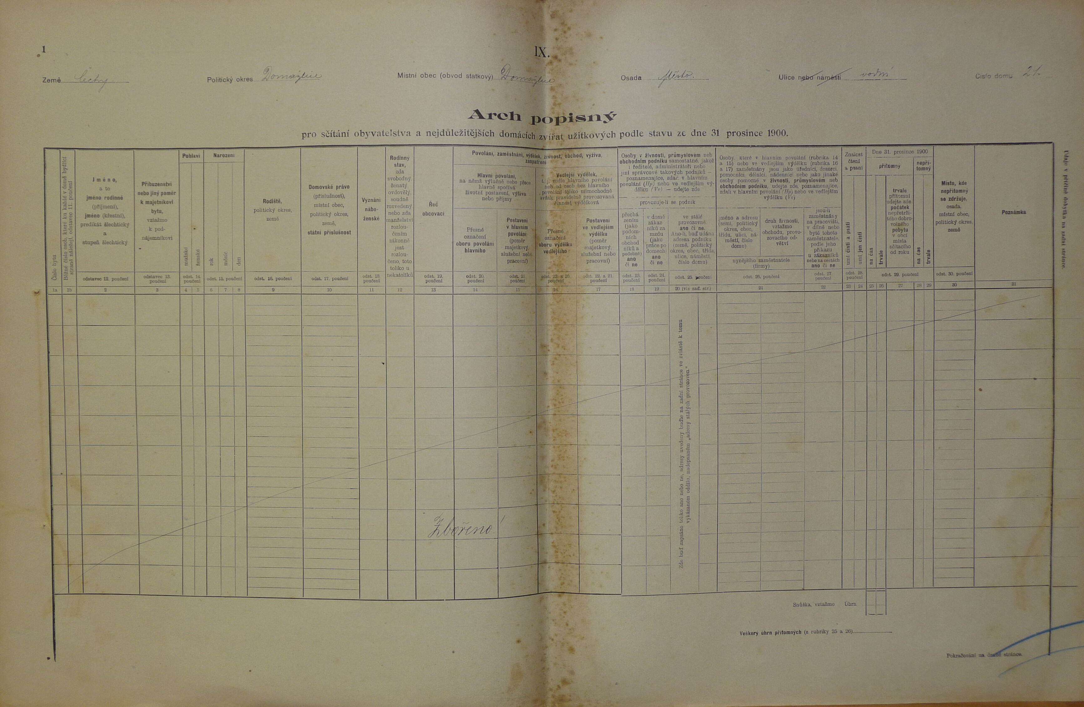 1. soap-do_00592_census-1900-domazlice-mesto-cp021_0010