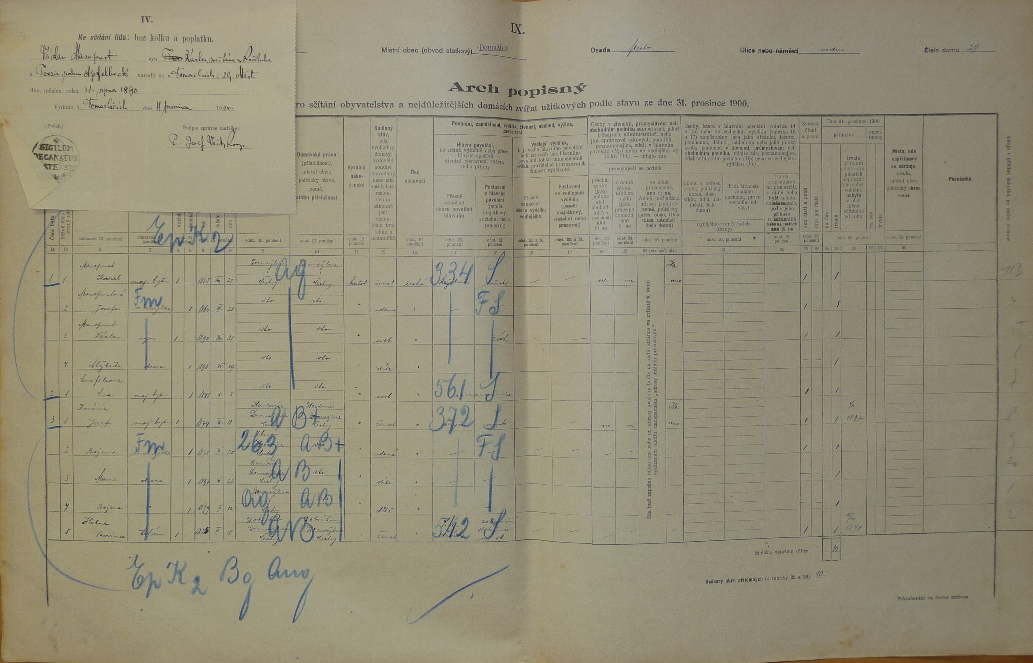 1. soap-do_00592_census-1900-domazlice-mesto-cp029_0010