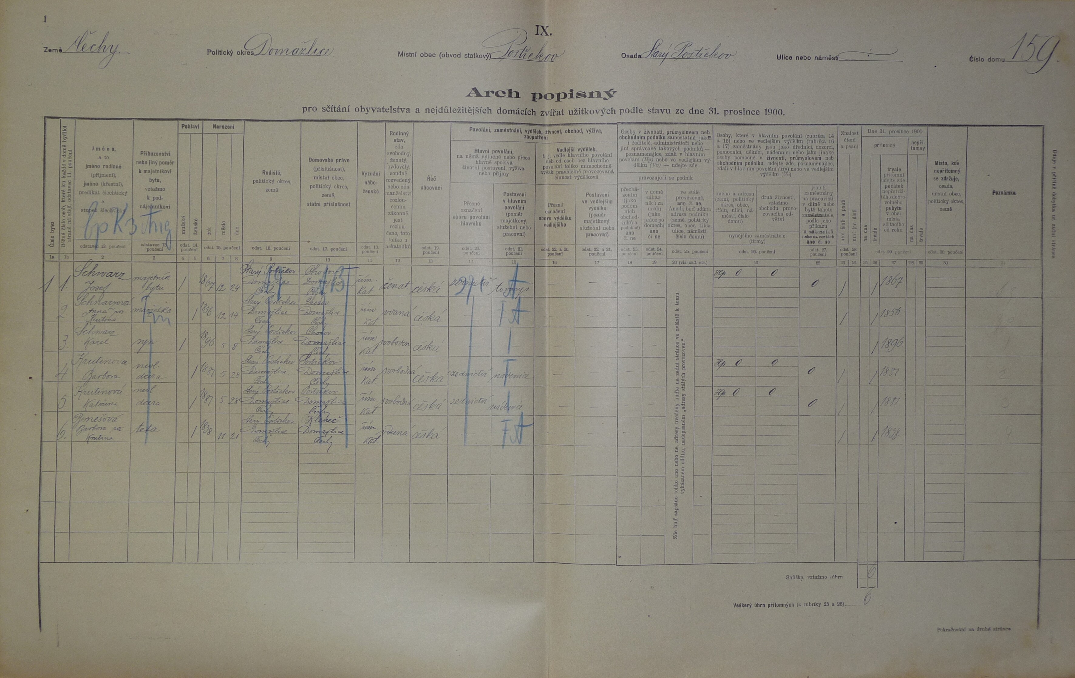 1. soap-do_00592_census-1900-postrekov-stary-cp159_0010