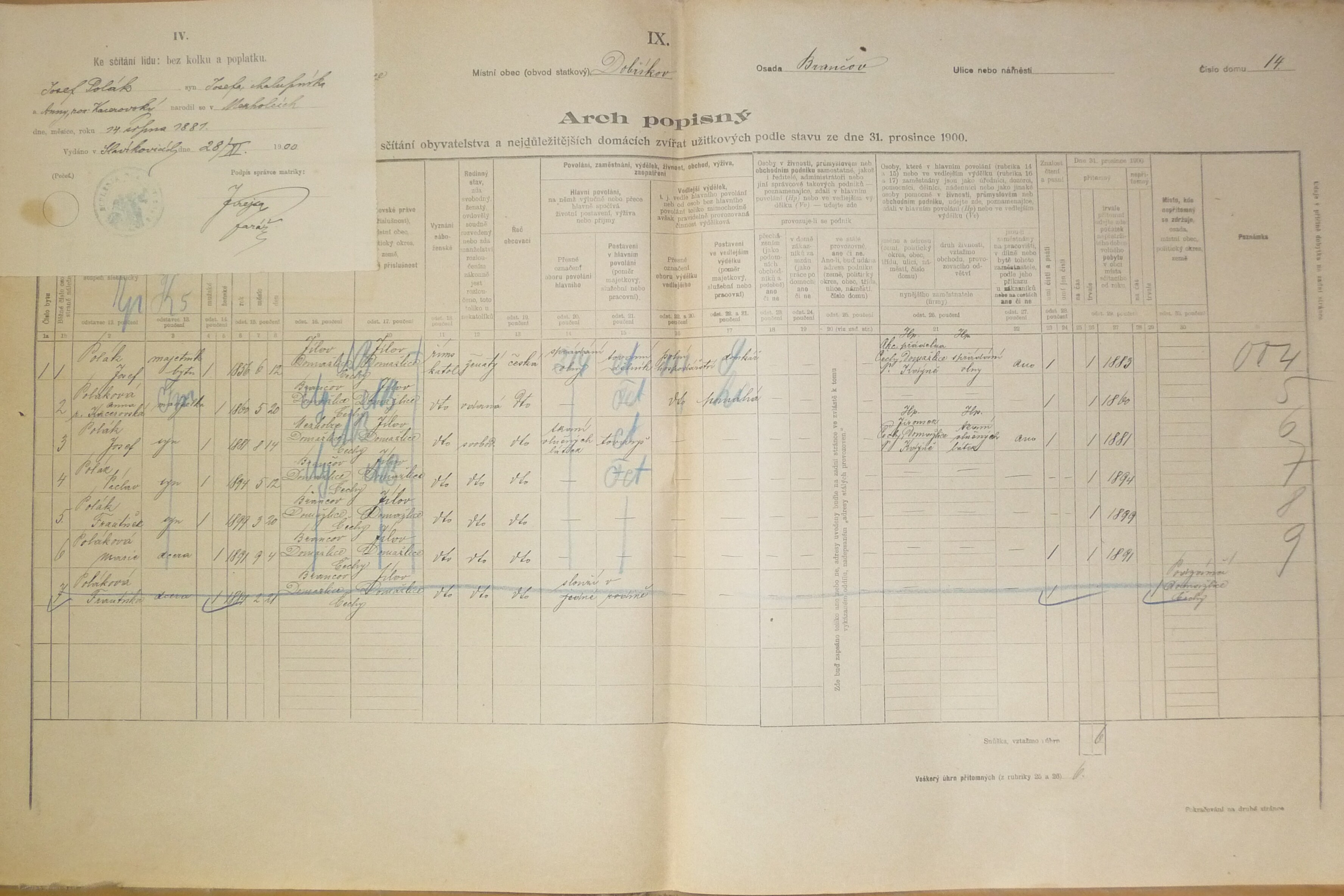 1. soap-do_00592_census-1900-dobrikov-branisov-cp014_0010