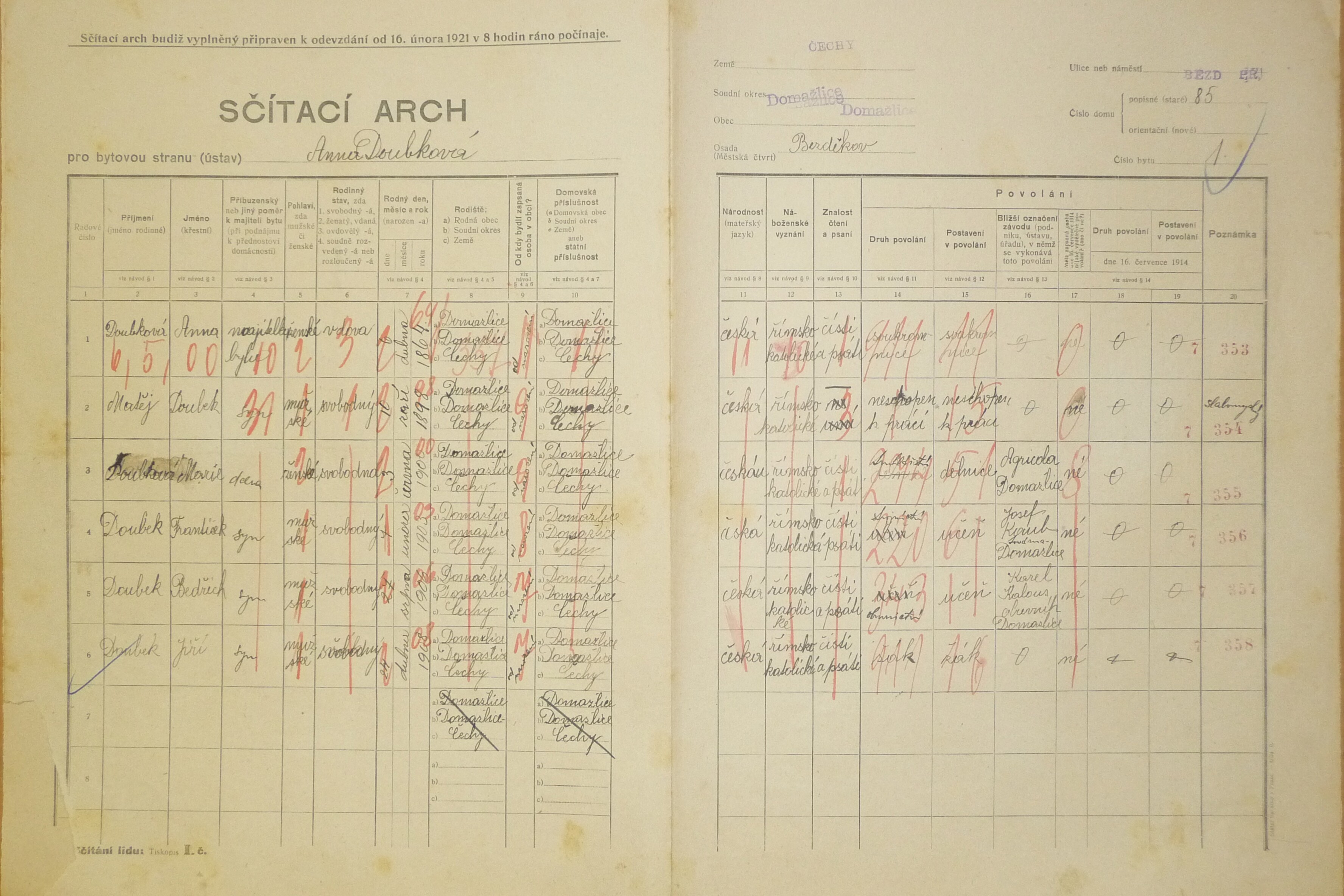 3. soap-do_00592_census-1921-domazlice-bezdekovske-predmesti-cp085_0030