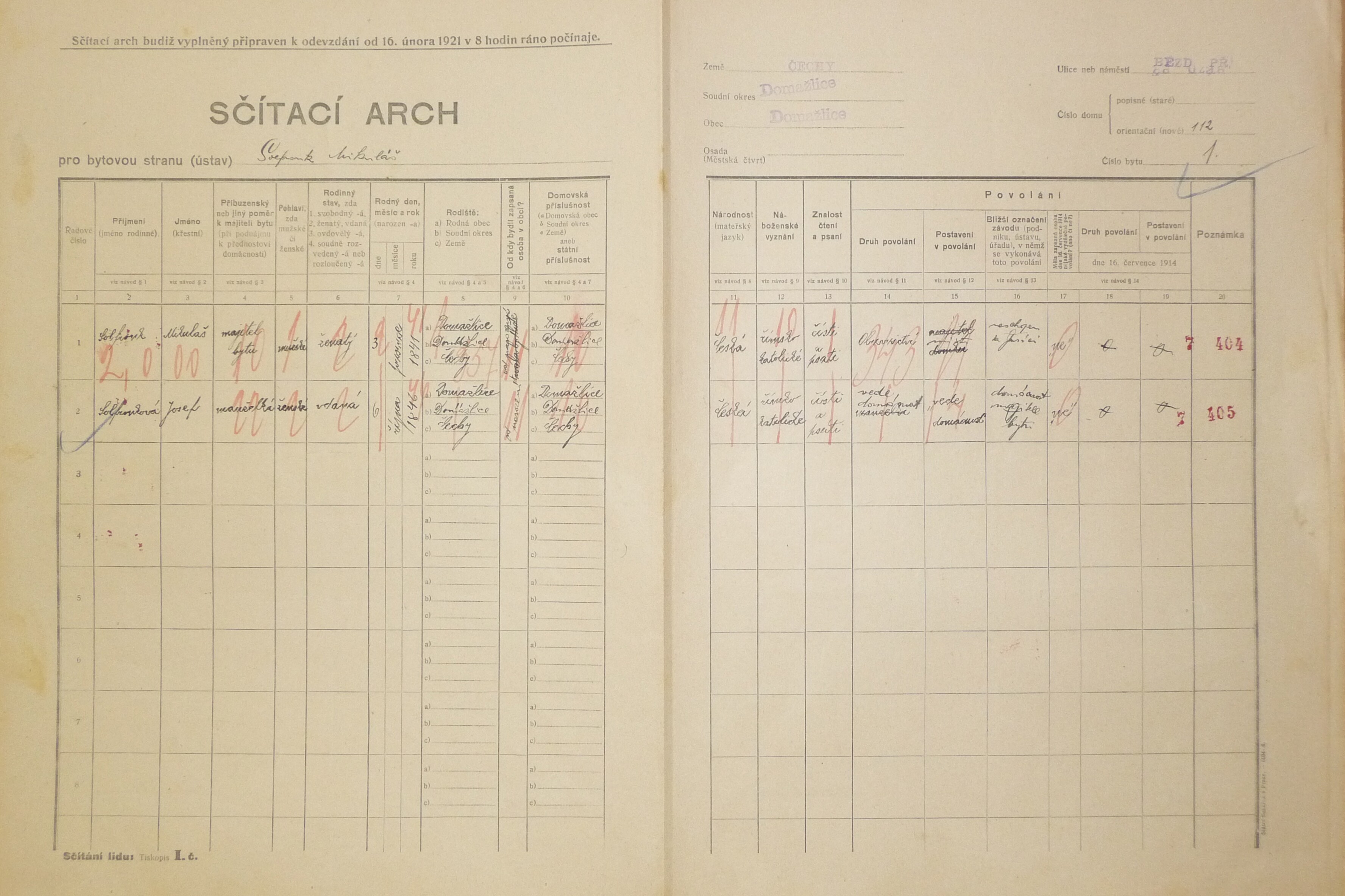 3. soap-do_00592_census-1921-domazlice-bezdekovske-predmesti-cp112_0030