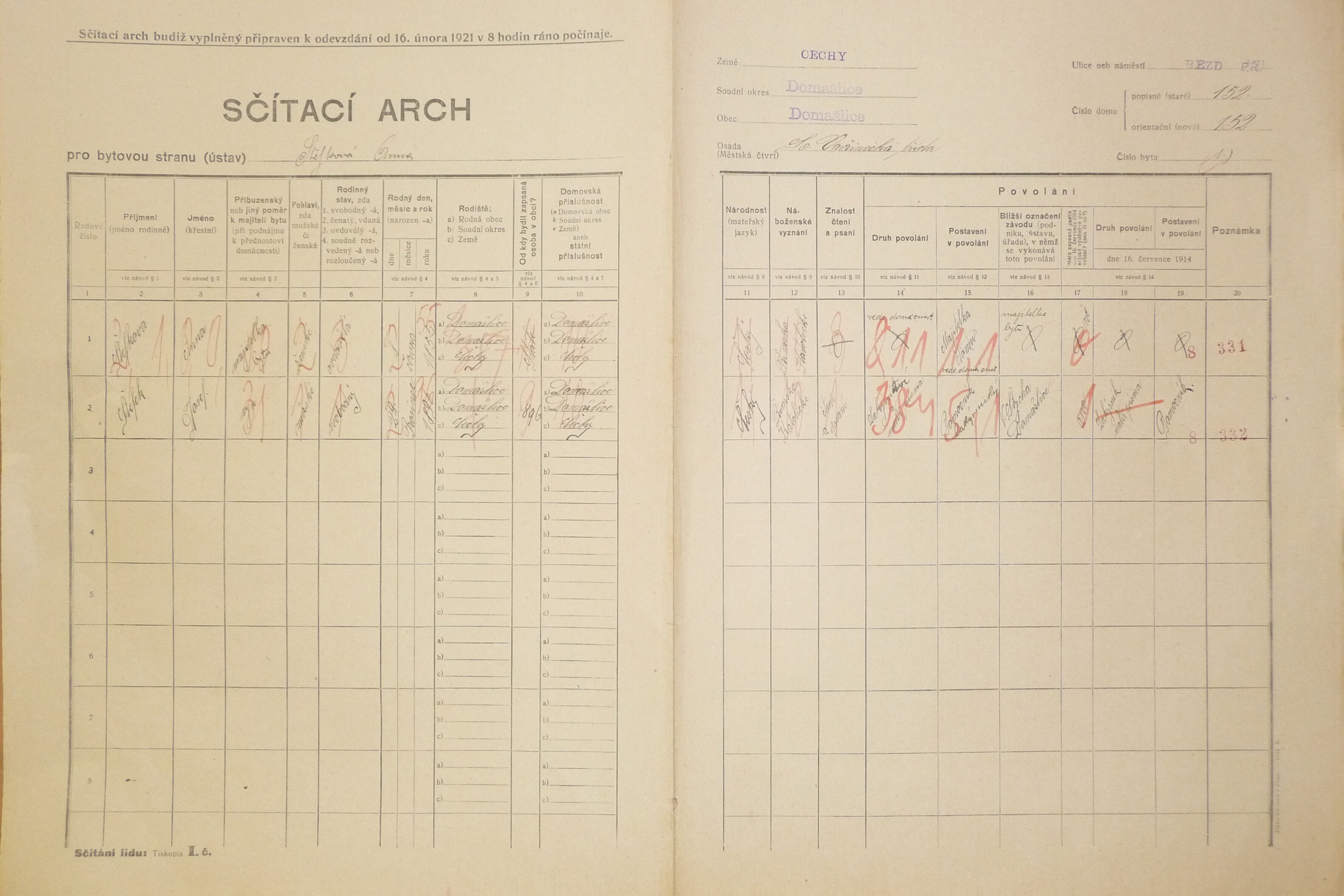 3. soap-do_00592_census-1921-domazlice-bezdekovske-predmesti-cp152_0030