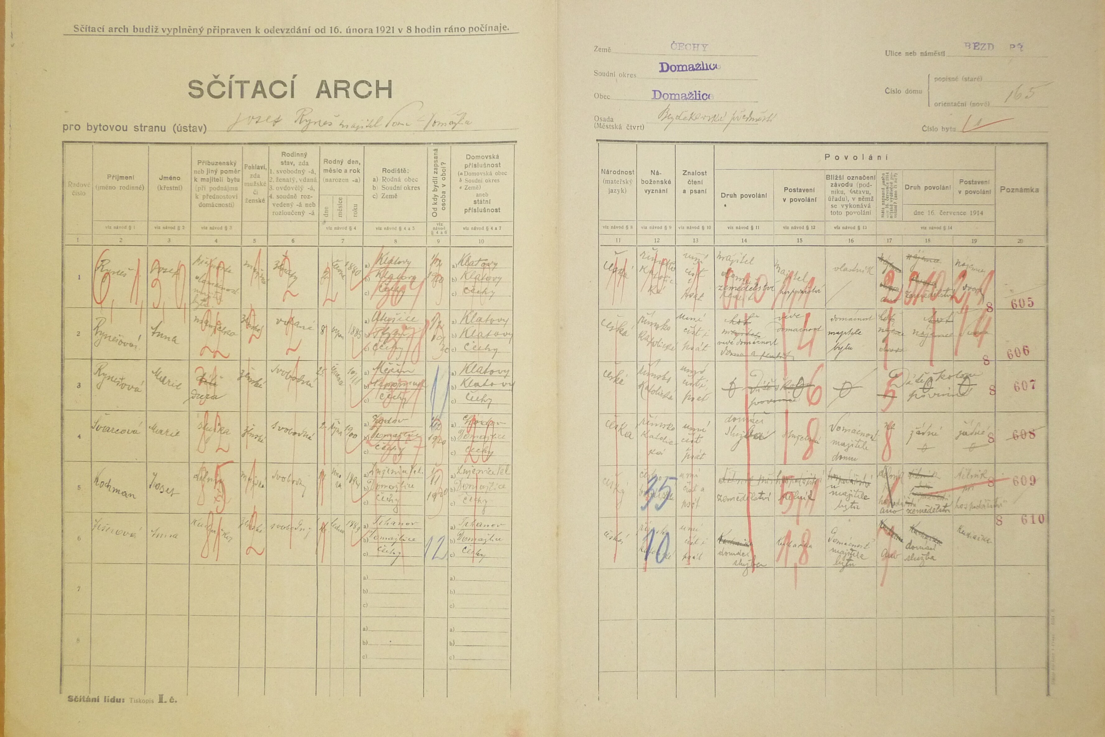 3. soap-do_00592_census-1921-domazlice-bezdekovske-predmesti-cp165_0030