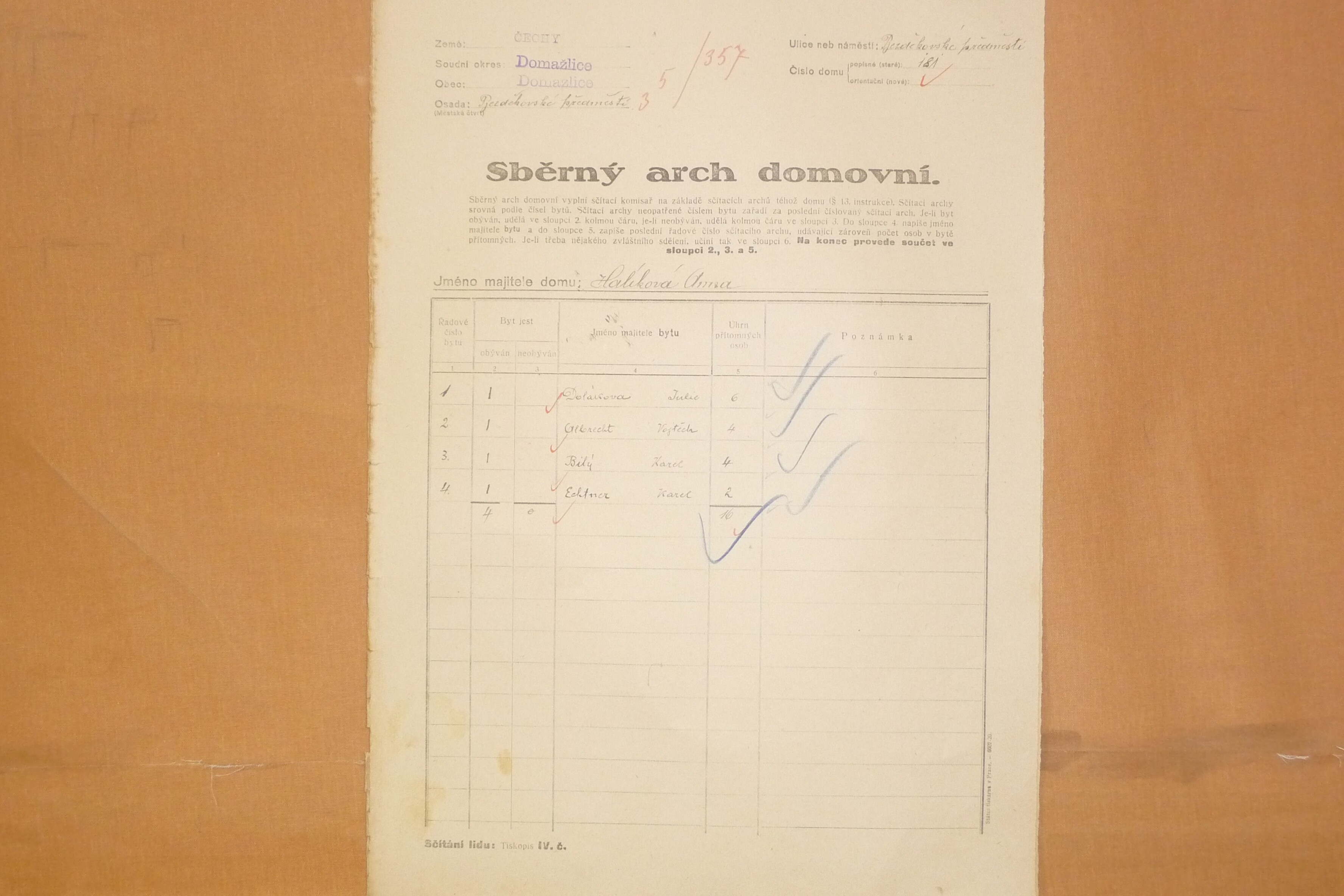 1. soap-do_00592_census-1921-domazlice-bezdekovske-predmesti-cp181_0010