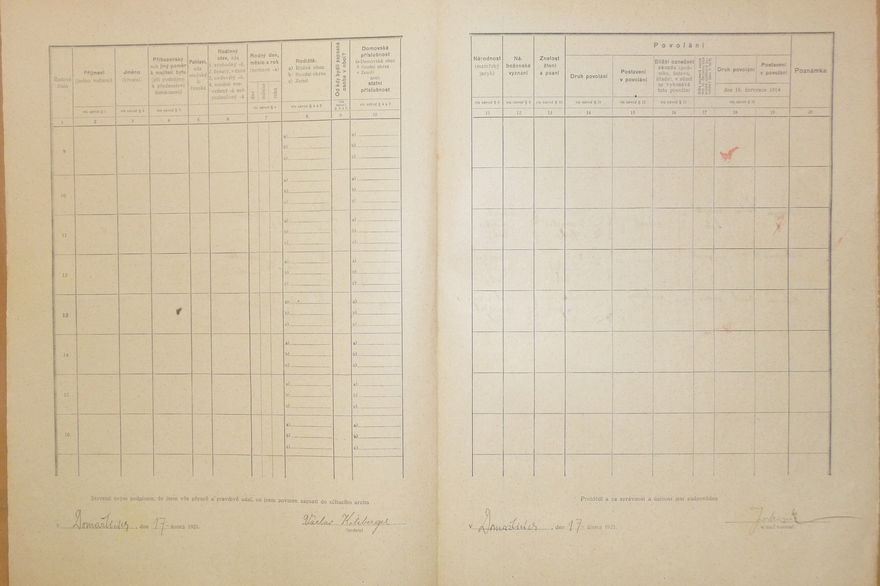 6. soap-do_00592_census-1921-domazlice-mesto-cp077_0060