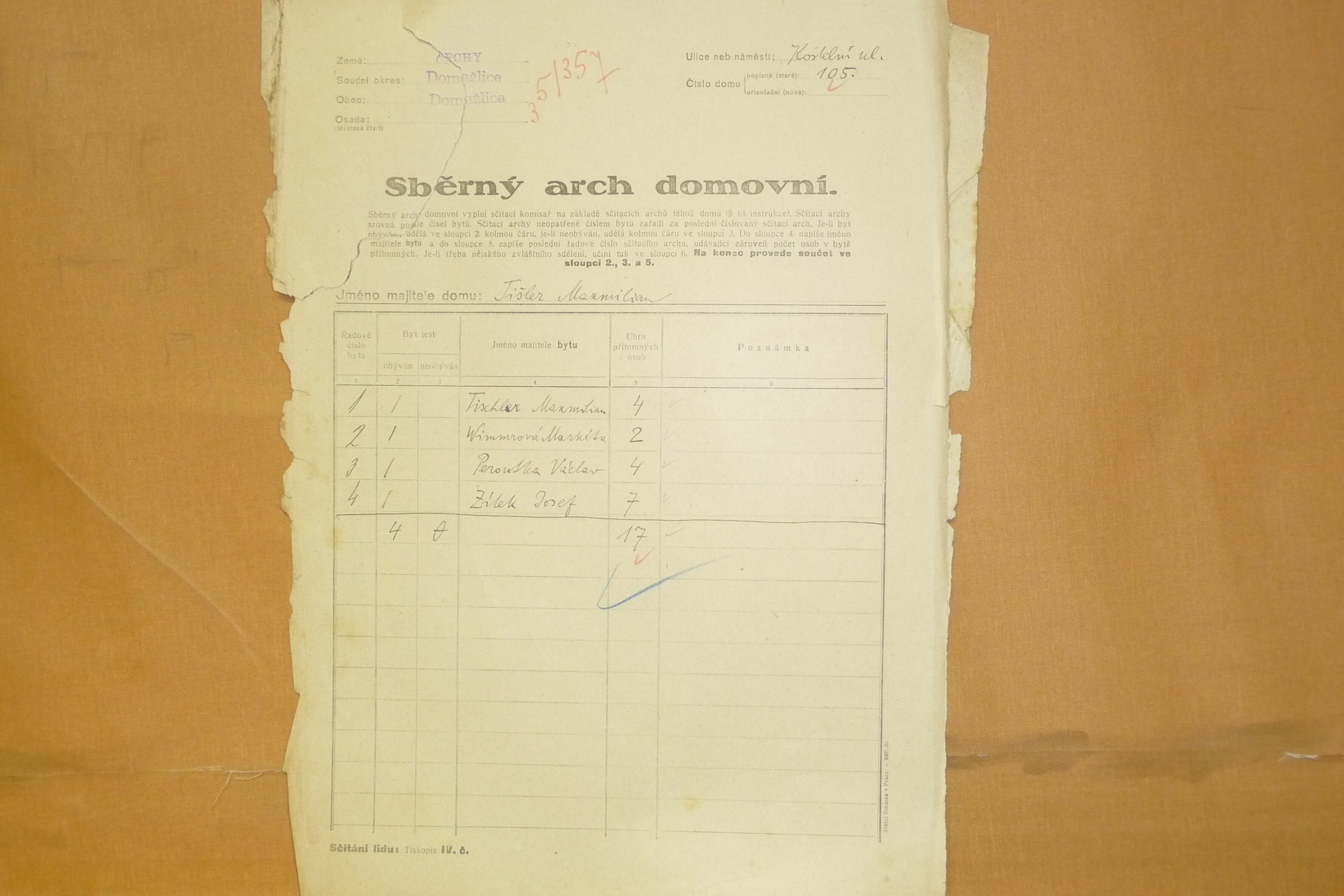 1. soap-do_00592_census-1921-domazlice-mesto-cp105_0010