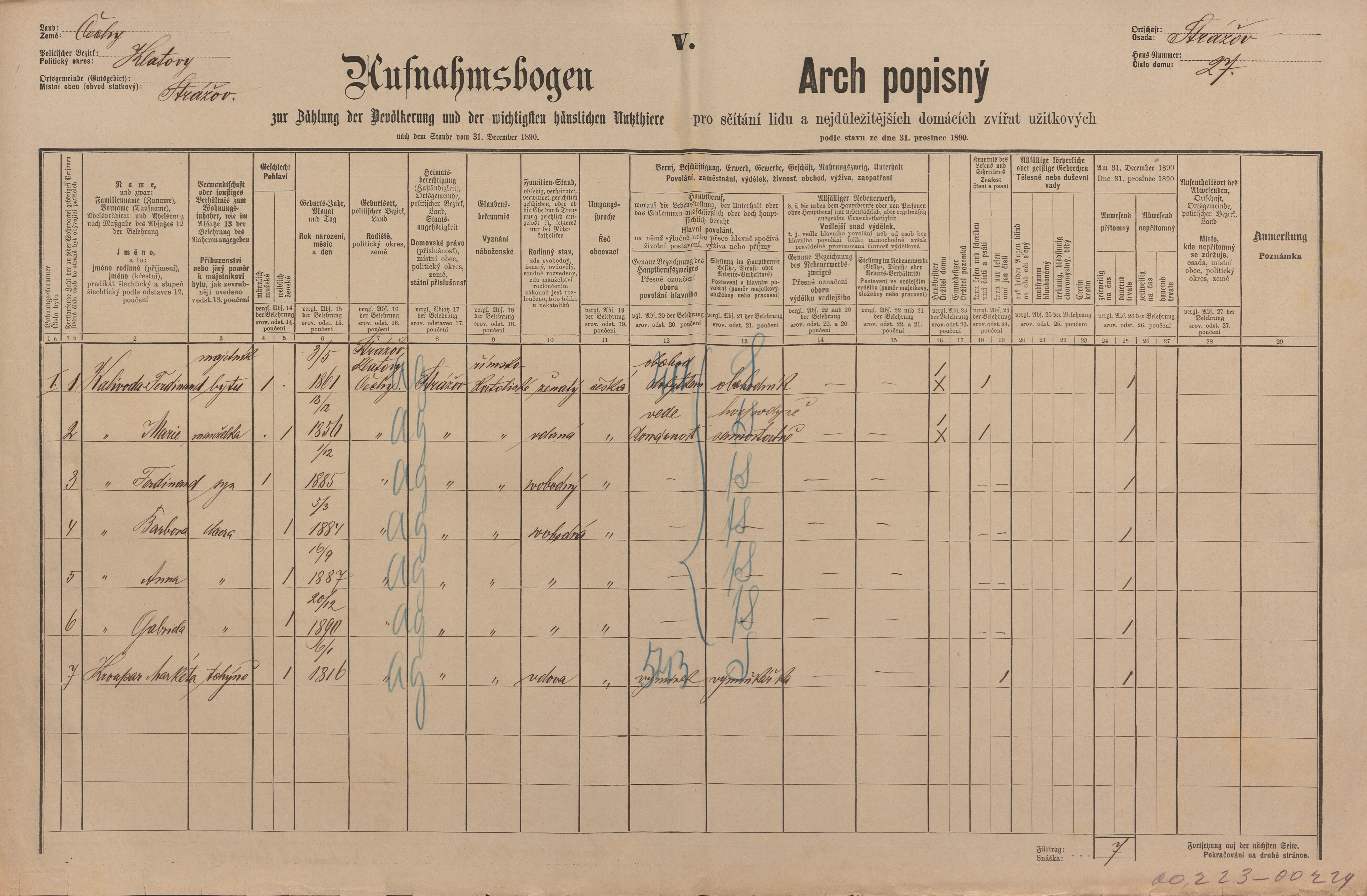 1. soap-kt_01159_census-1890-strazov-cp027_0010