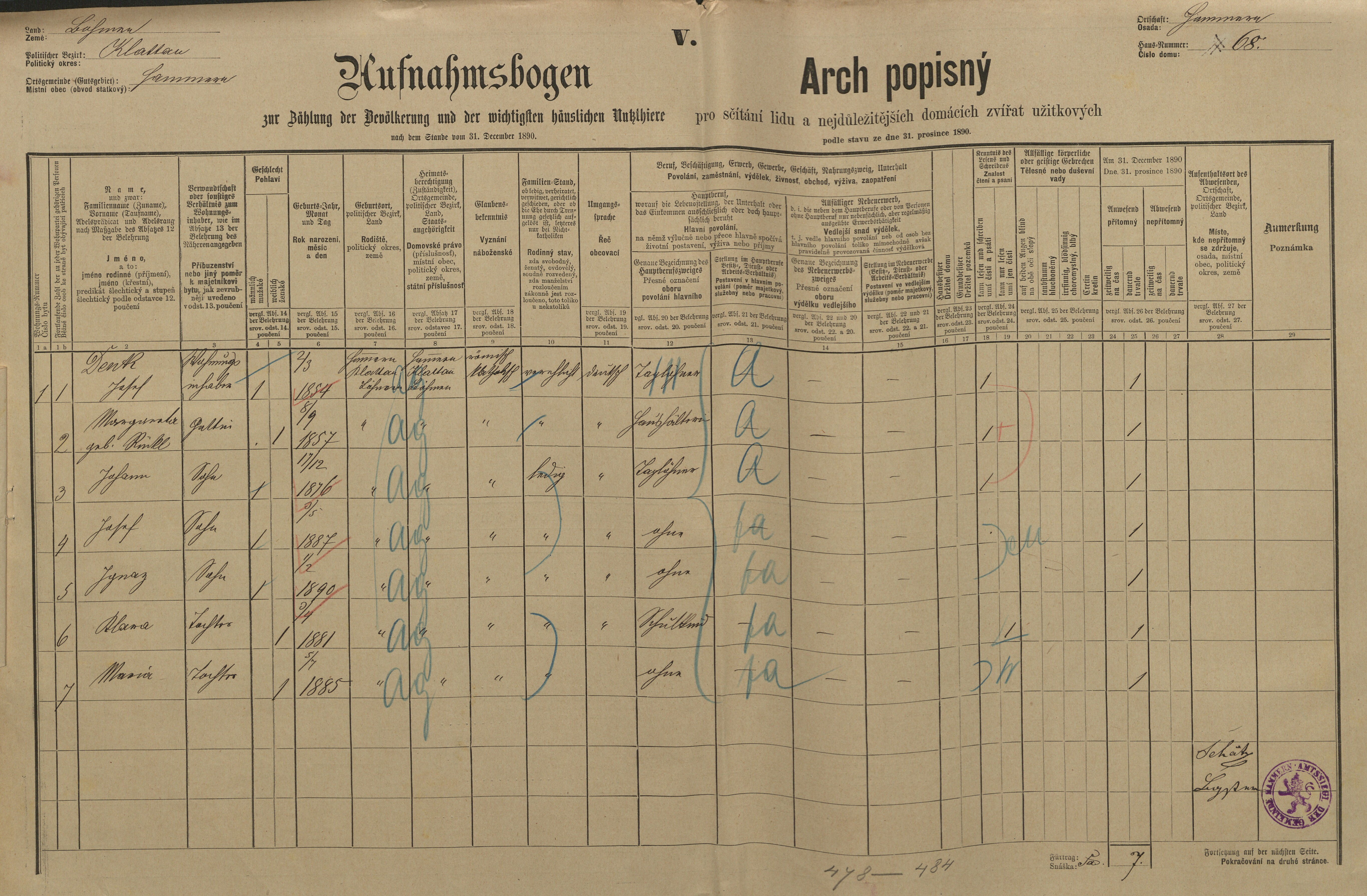 1. soap-kt_01159_census-1890-hamry-cp068_0010