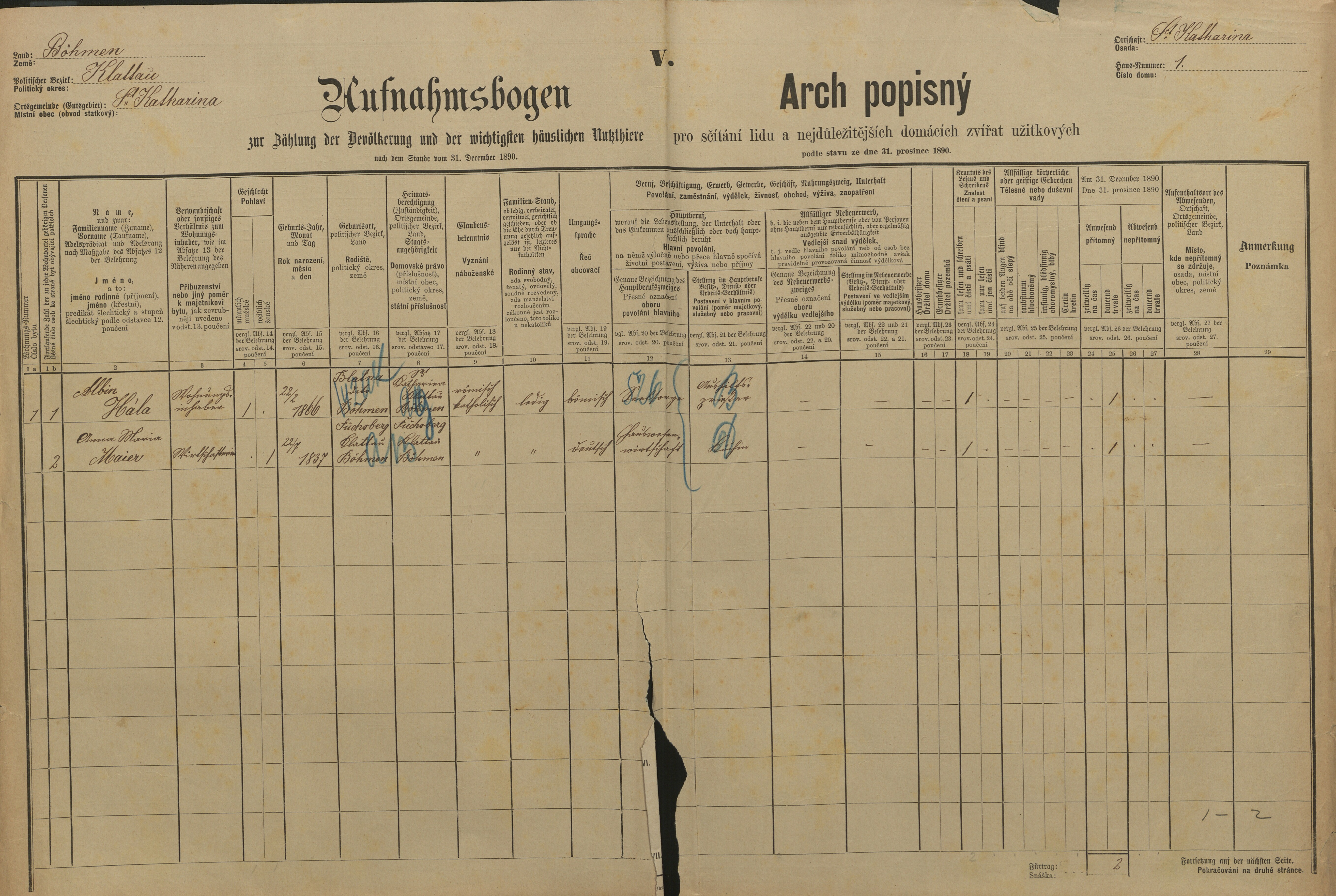 1. soap-kt_01159_census-1890-svata-katerina-cp001_0010