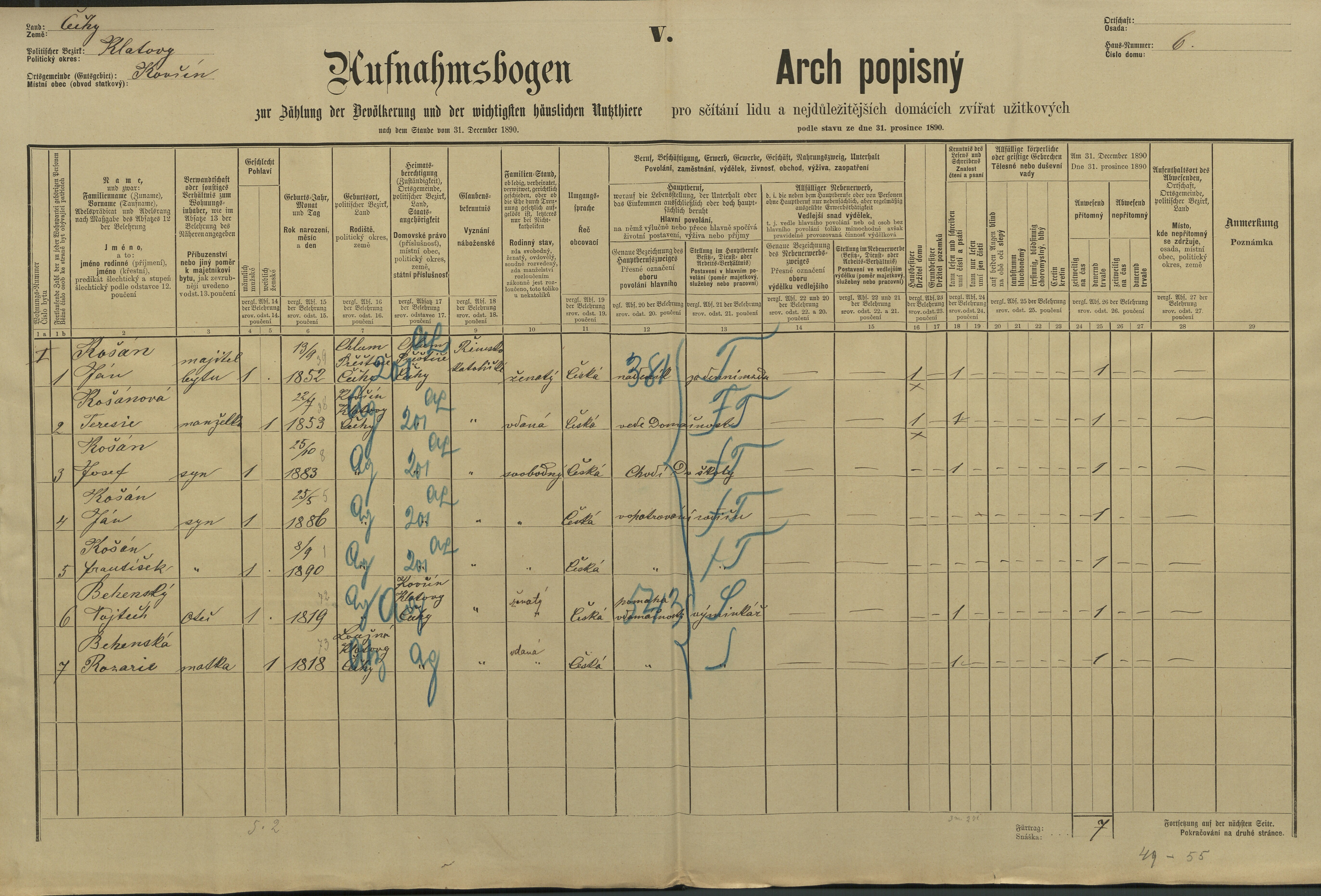 1. soap-kt_01159_census-1890-kovcin-cp006_0010