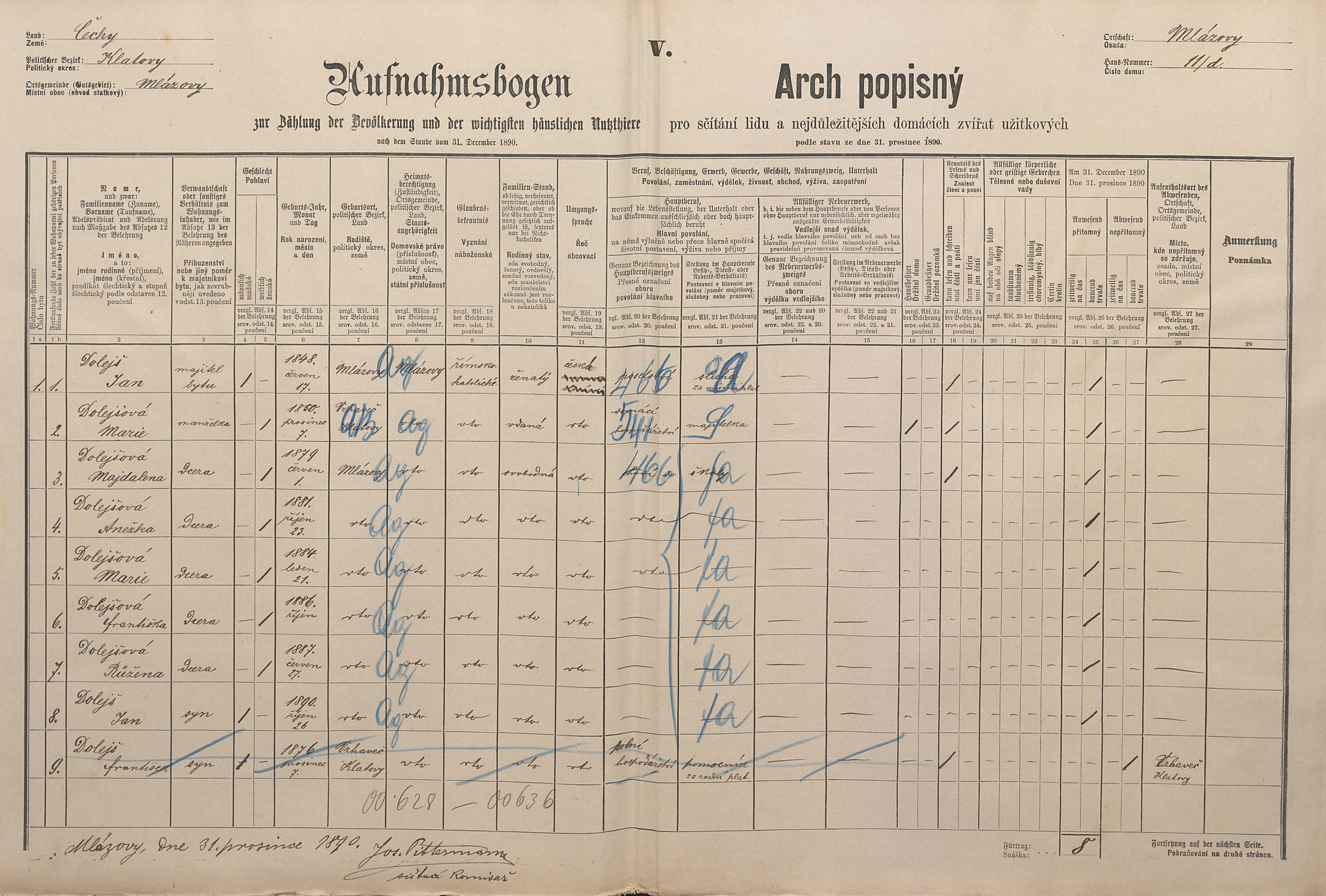 1. soap-kt_01159_census-1890-mlazovy-cp011d_0010