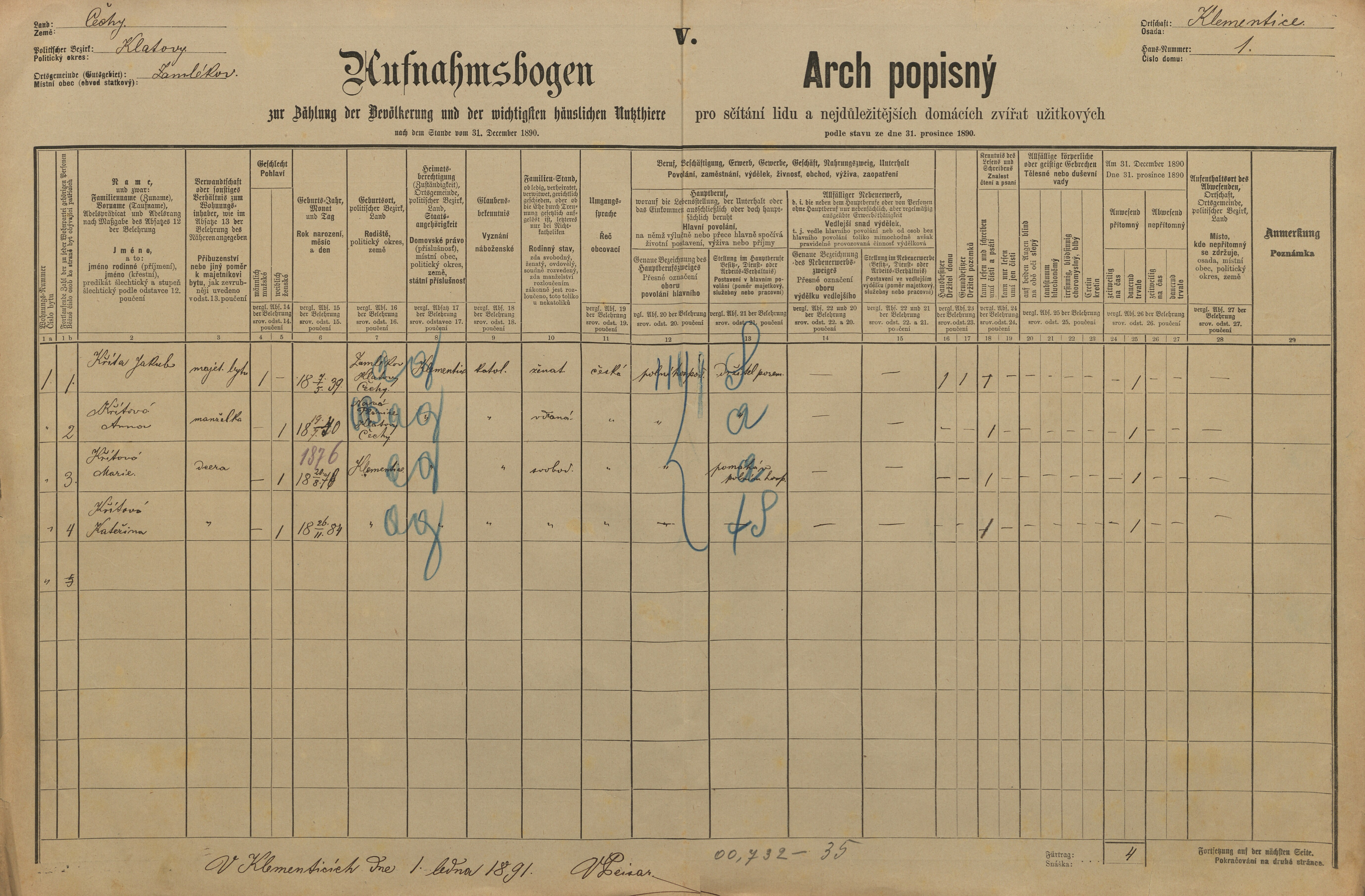 1. soap-kt_01159_census-1890-zavlekov-mladice-cp001_0010