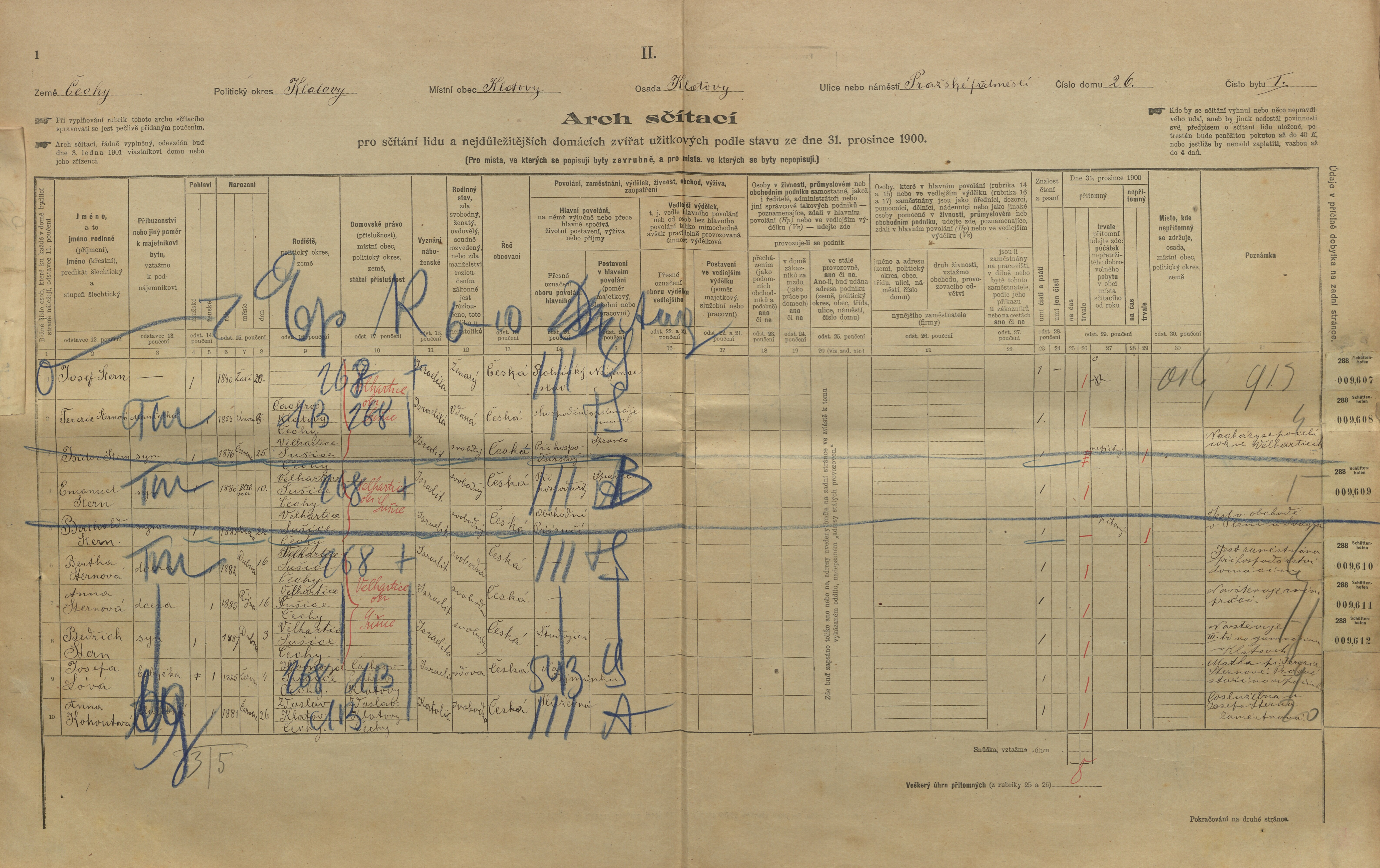 1. soap-kt_01159_census-1900-klatovy-prazske-predmesti-cp026_0010