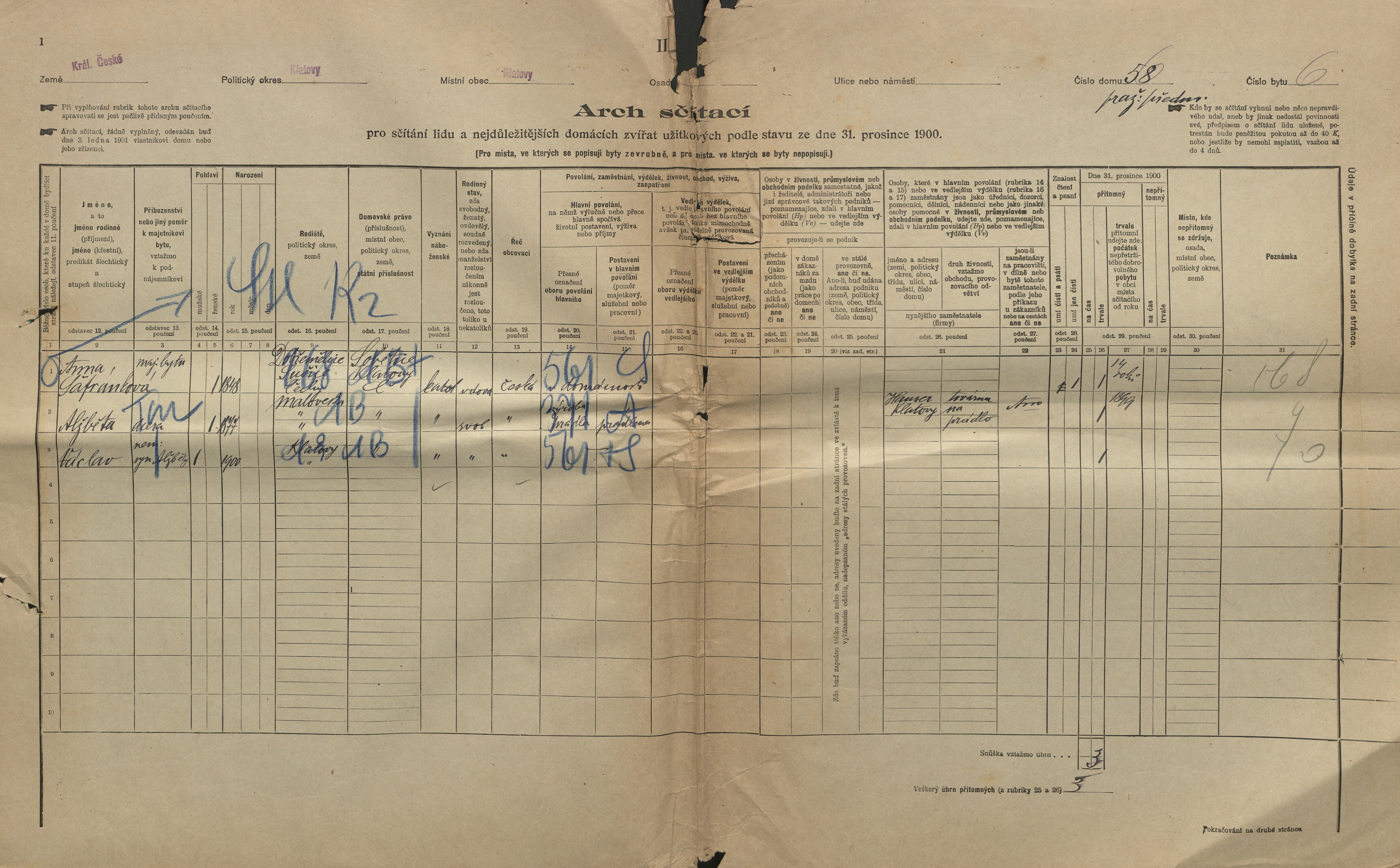 11. soap-kt_01159_census-1900-klatovy-prazske-predmesti-cp058_0110