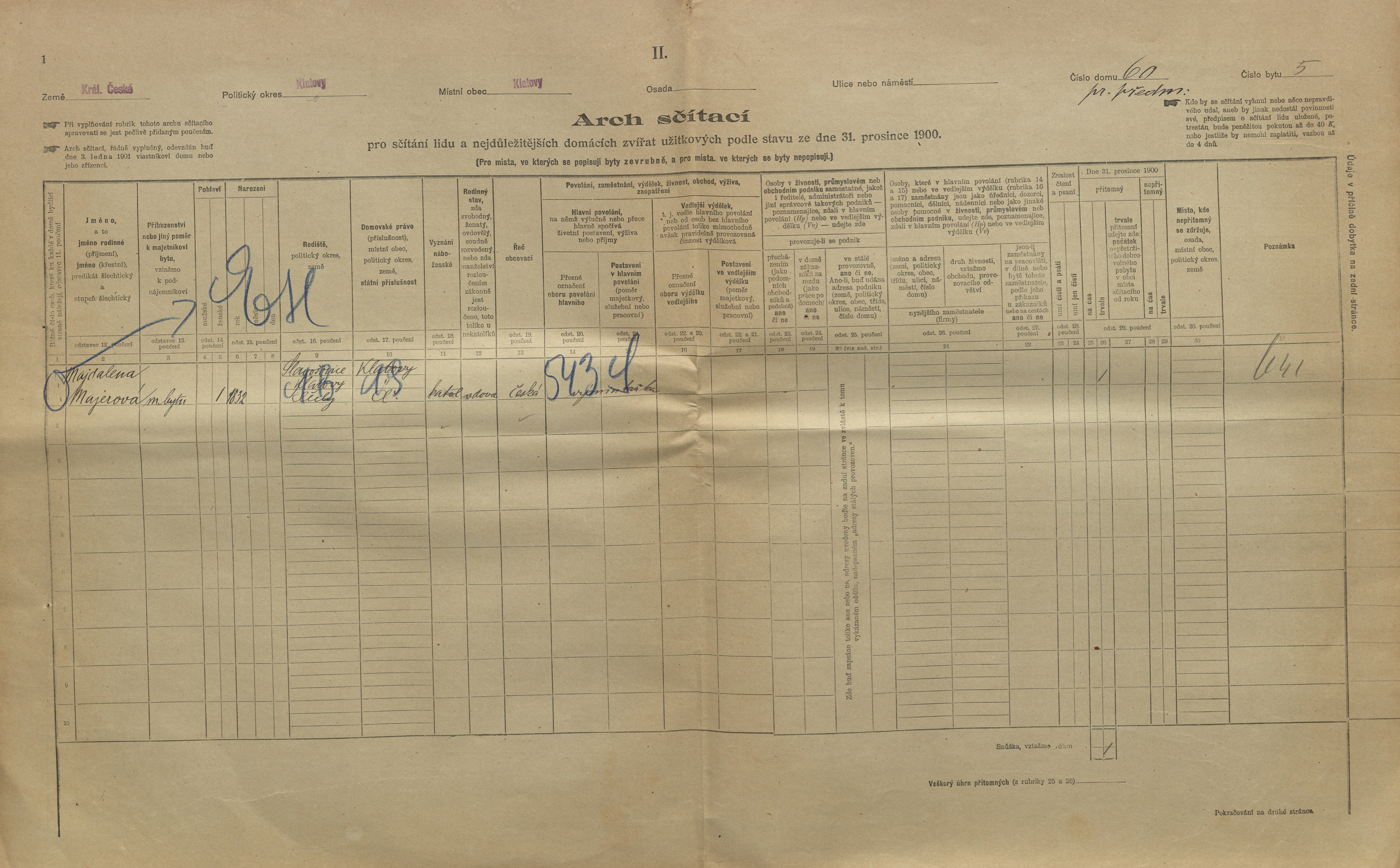 9. soap-kt_01159_census-1900-klatovy-prazske-predmesti-cp060_0090