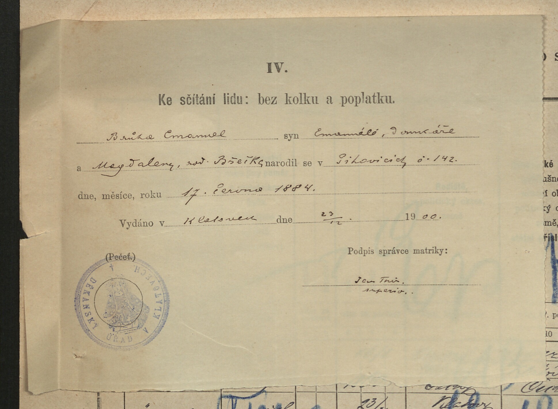 2. soap-kt_01159_census-1900-klatovy-prazske-predmesti-cp142_0020