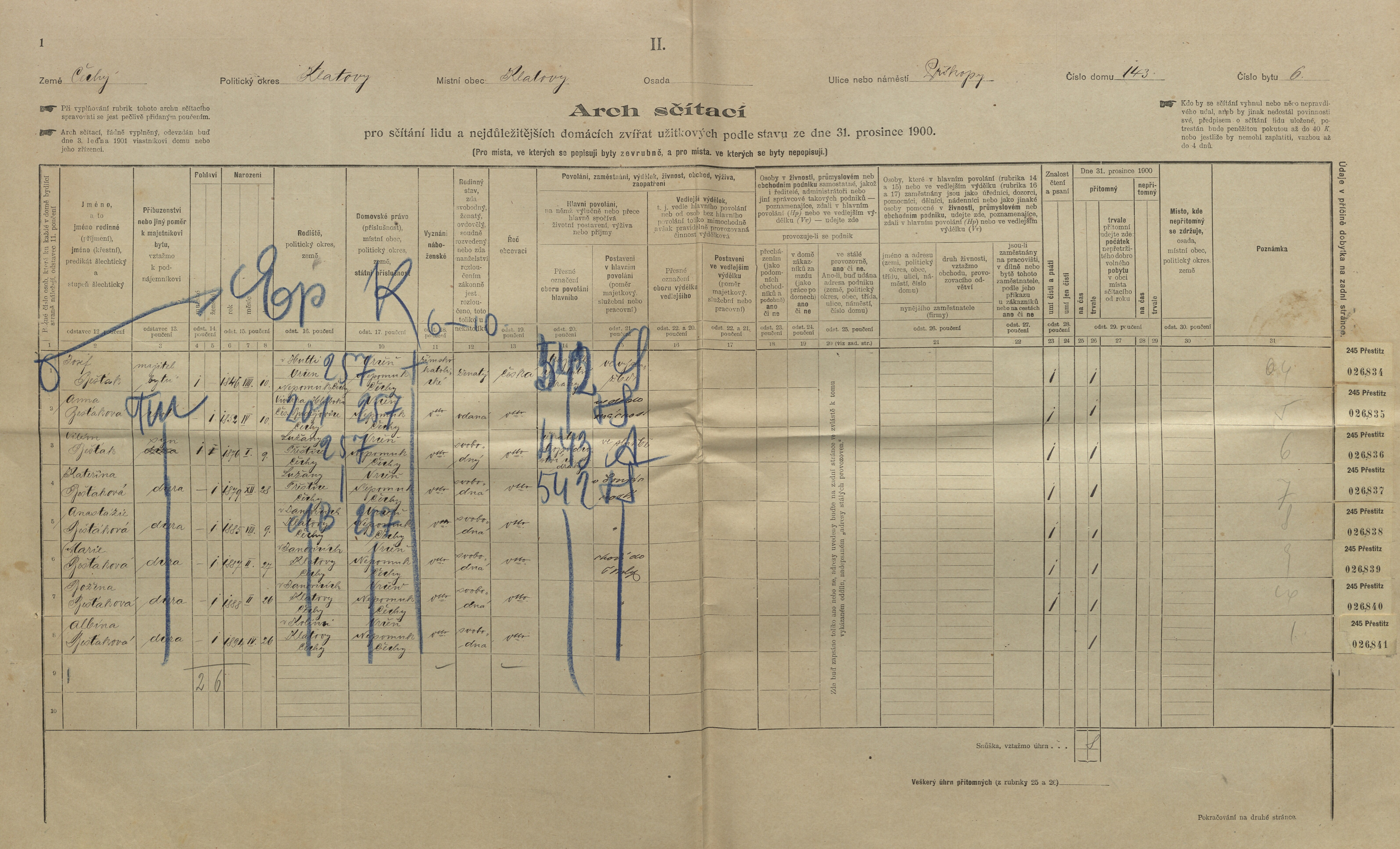 12. soap-kt_01159_census-1900-klatovy-prazske-predmesti-cp143_0120