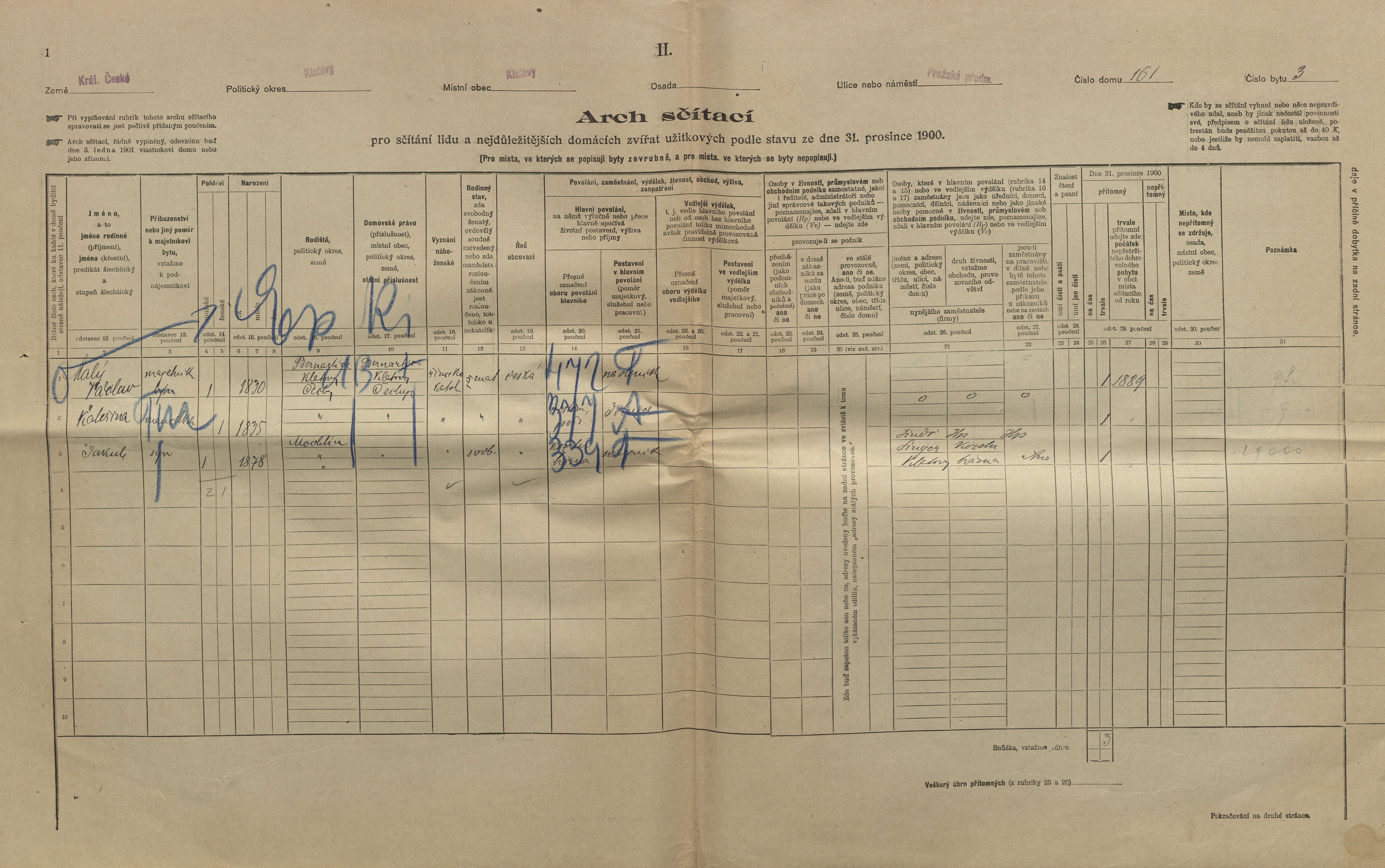 8. soap-kt_01159_census-1900-klatovy-prazske-predmesti-cp161_0080