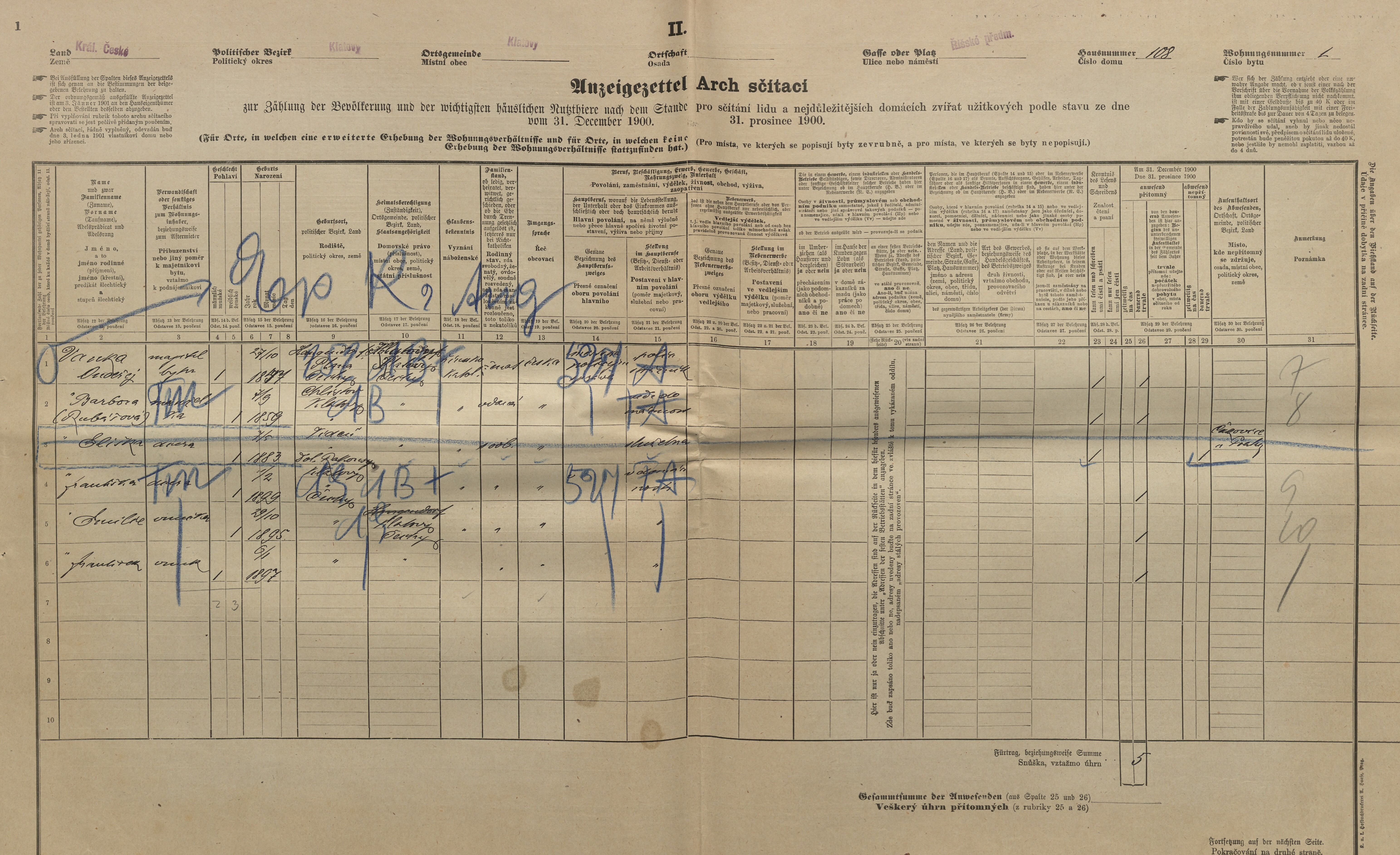 1. soap-kt_01159_census-1900-klatovy-risske-predmesti-cp108_0010