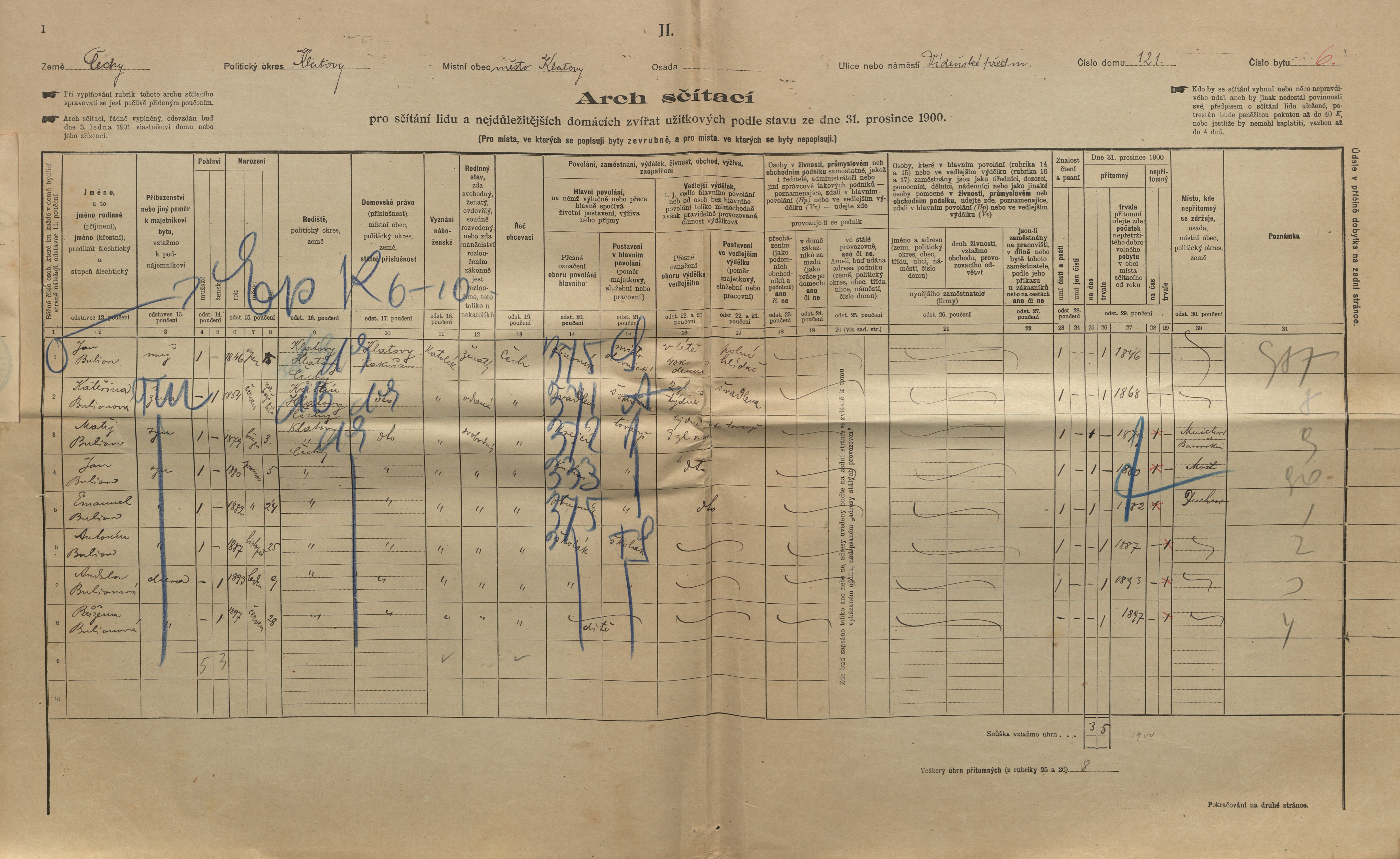 11. soap-kt_01159_census-1900-klatovy-videnske-predmesti-cp121_0110