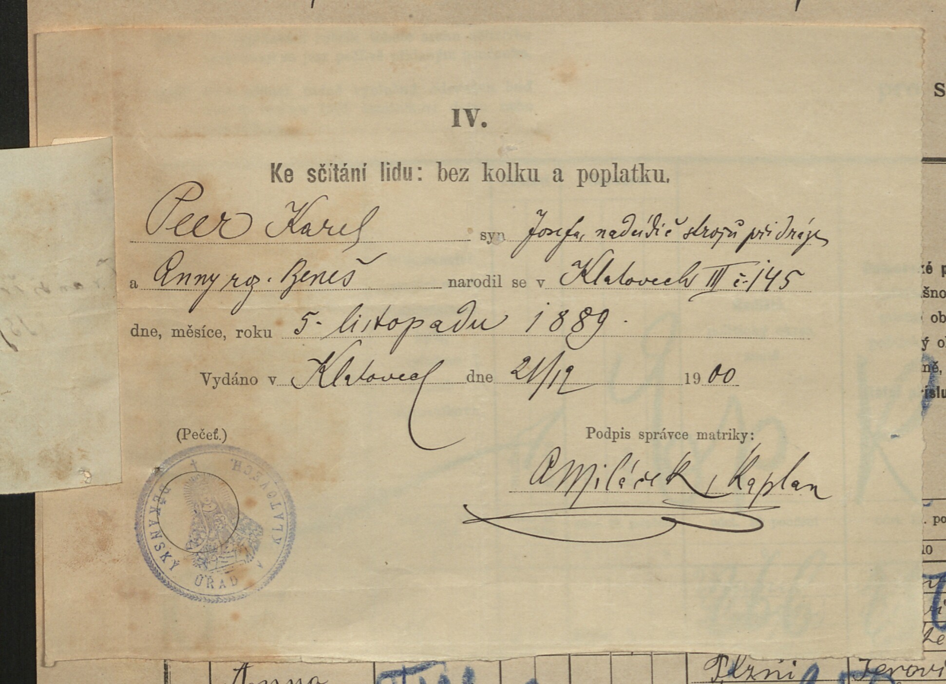 35. soap-kt_01159_census-1900-klatovy-videnske-predmesti-cp121_0350