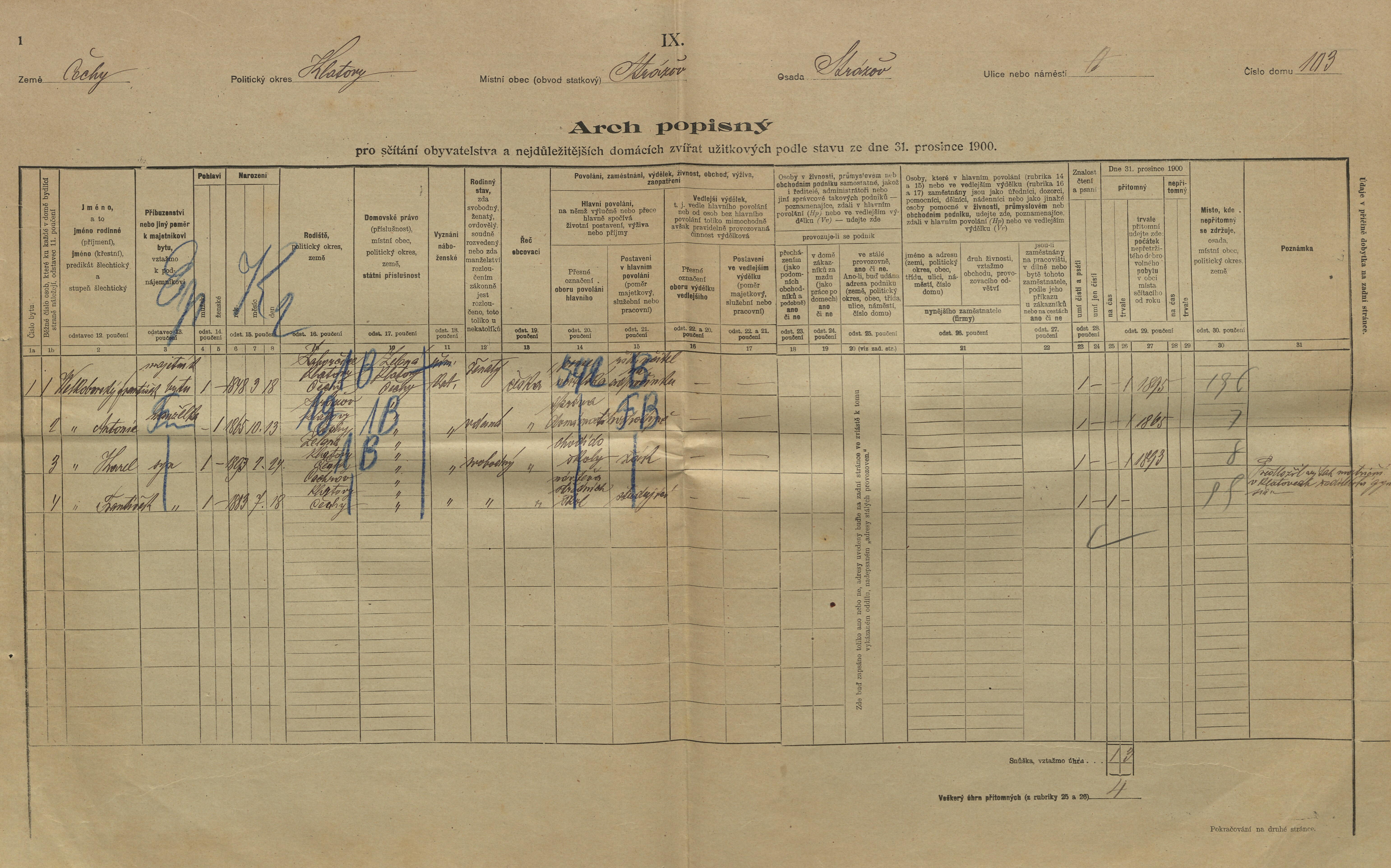 1. soap-kt_01159_census-1900-strazov-cp103_0010