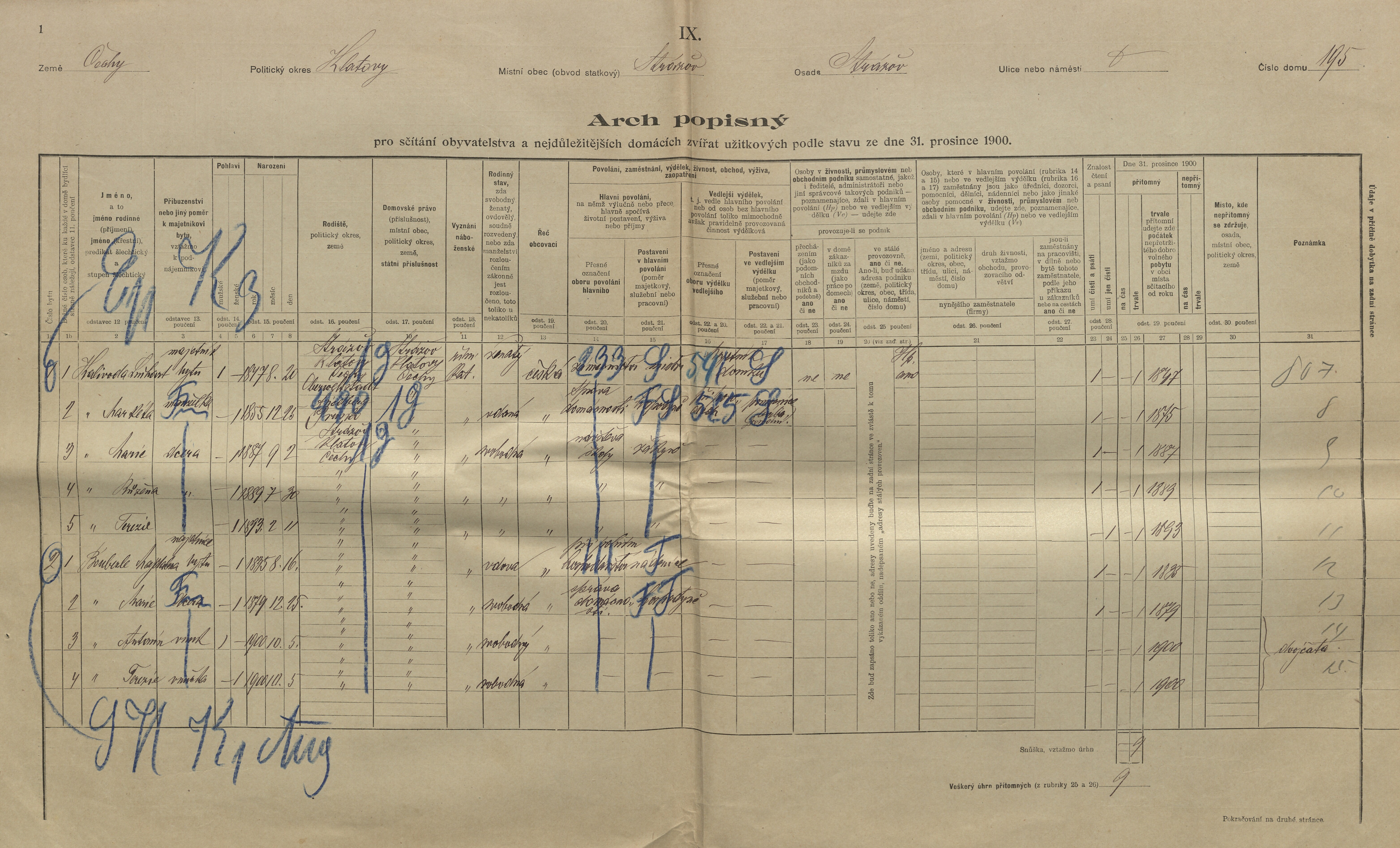 1. soap-kt_01159_census-1900-strazov-cp195_0010