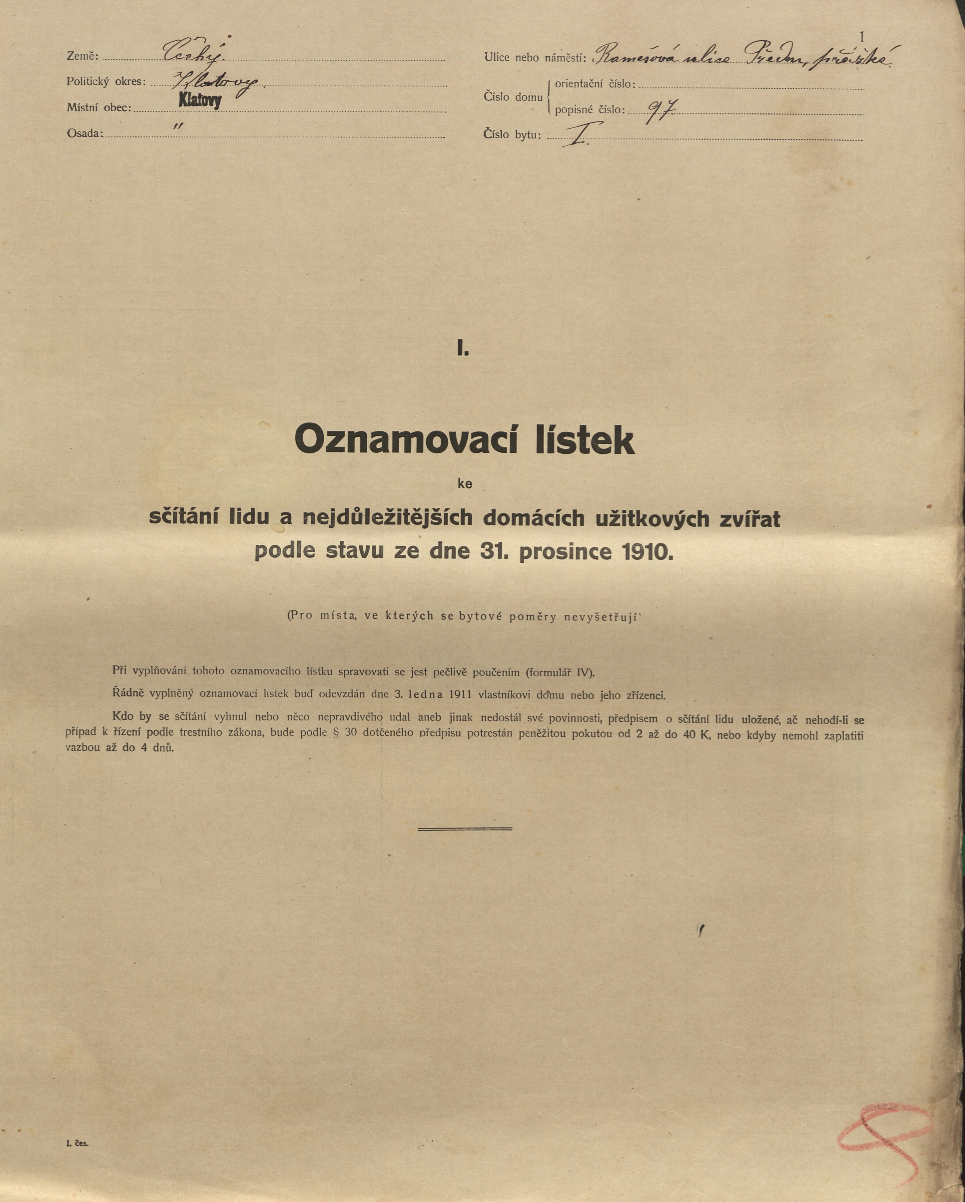 3. soap-kt_01159_census-1910-klatovy-prazske-predmesti-cp097_0030