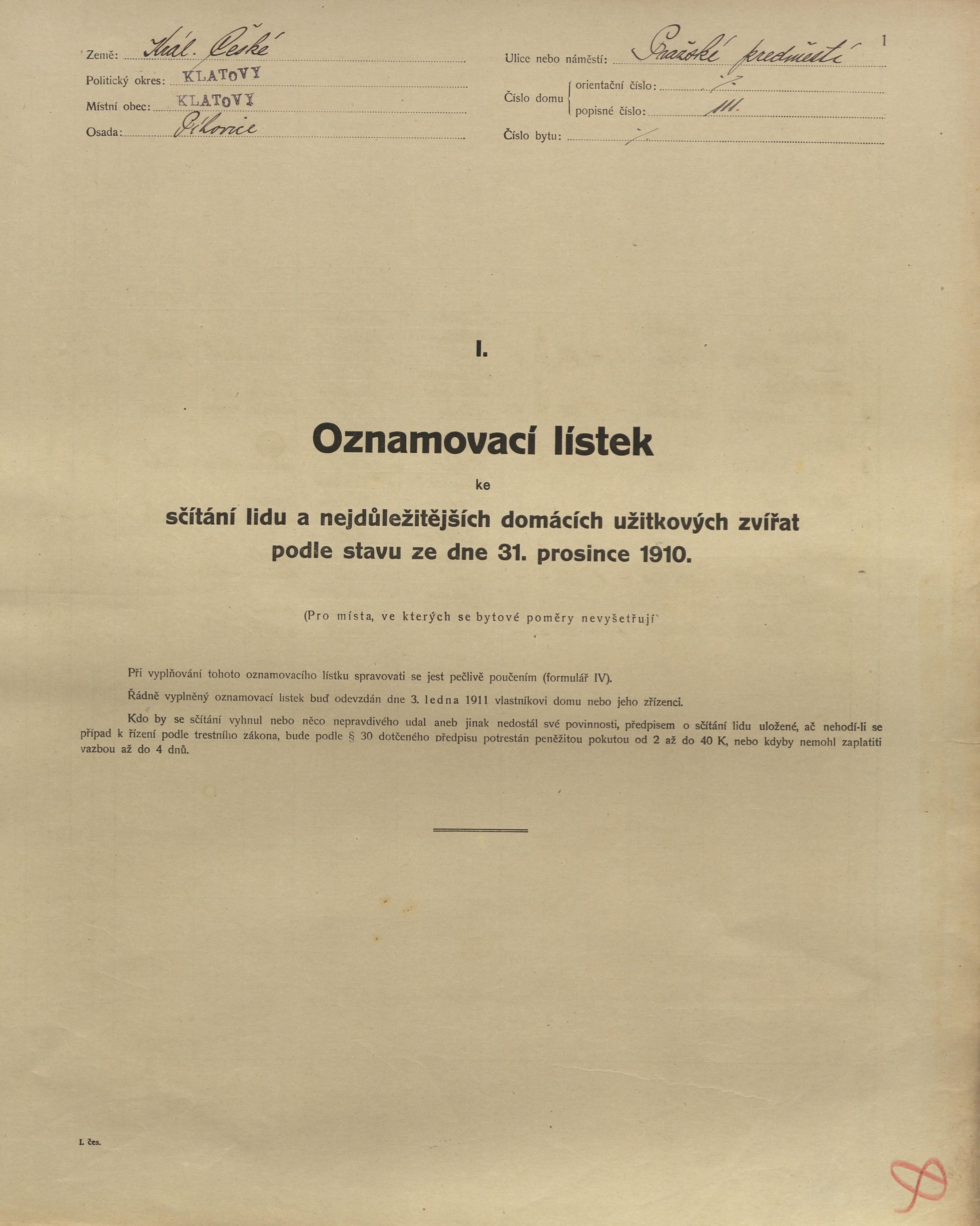 3. soap-kt_01159_census-1910-klatovy-prazske-predmesti-cp111_0030