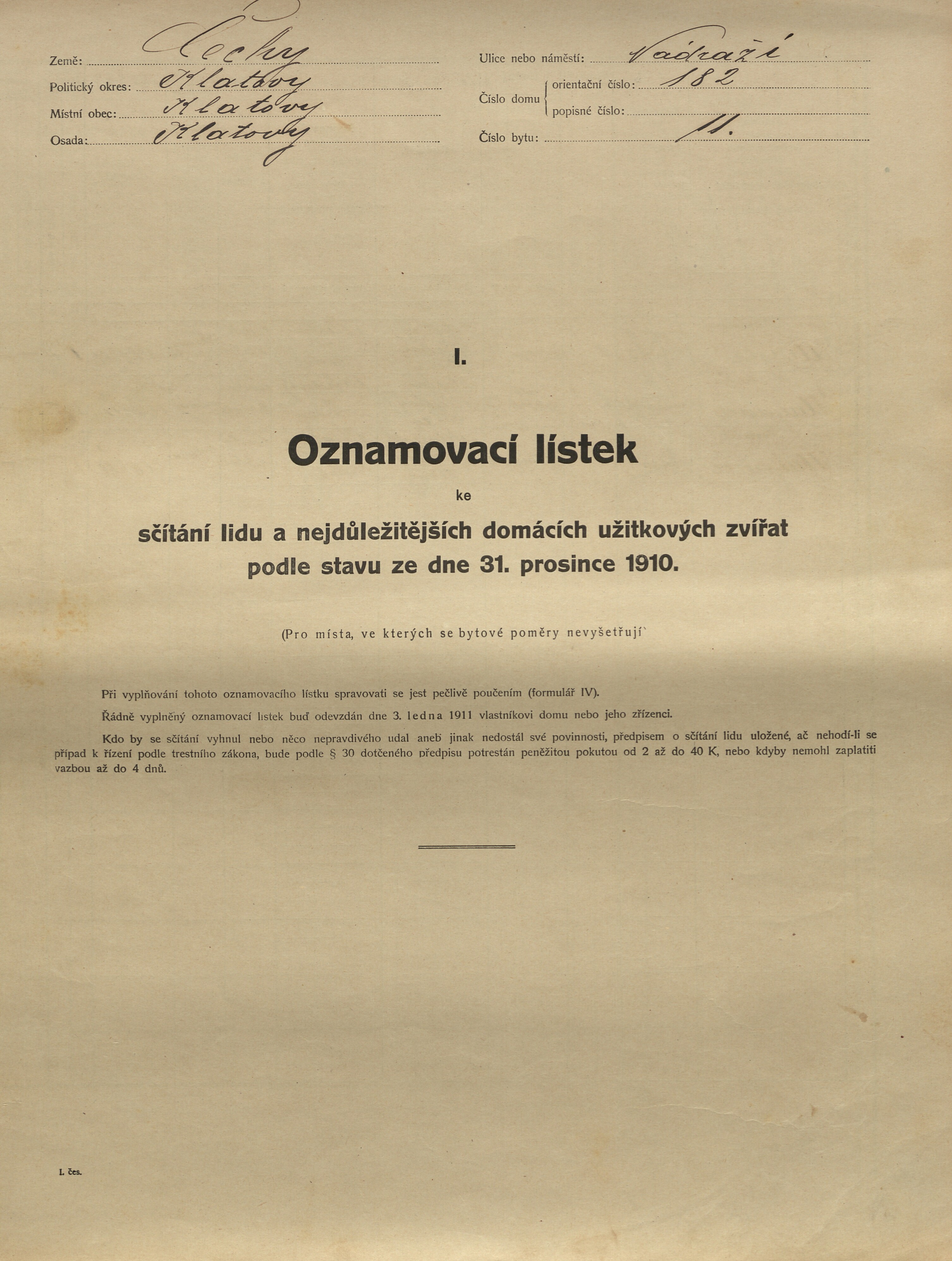 33. soap-kt_01159_census-1910-klatovy-risske-predmesti-cp182_0330