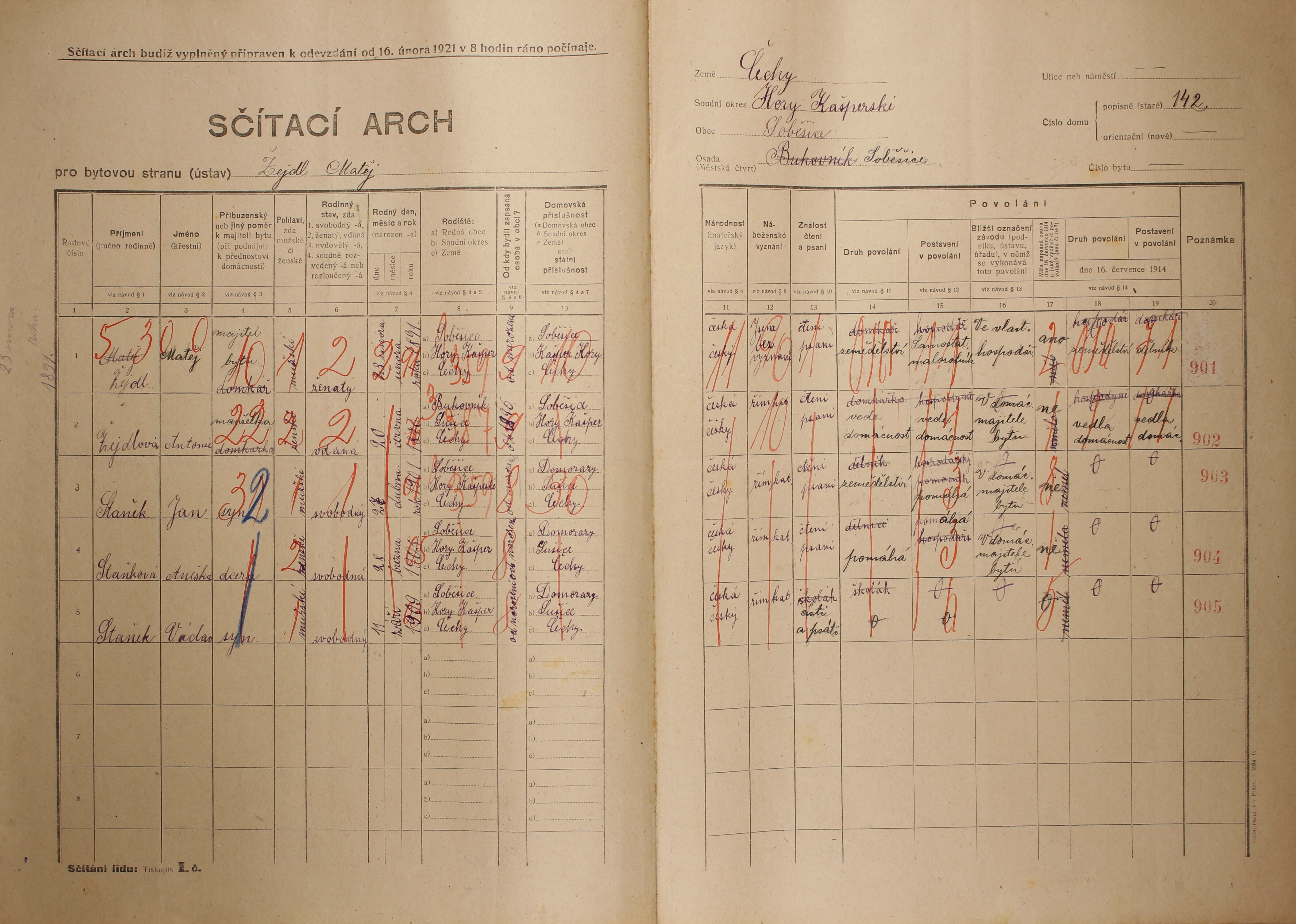 2. soap-kt_01159_census-1921-sobesice-cp142_0020